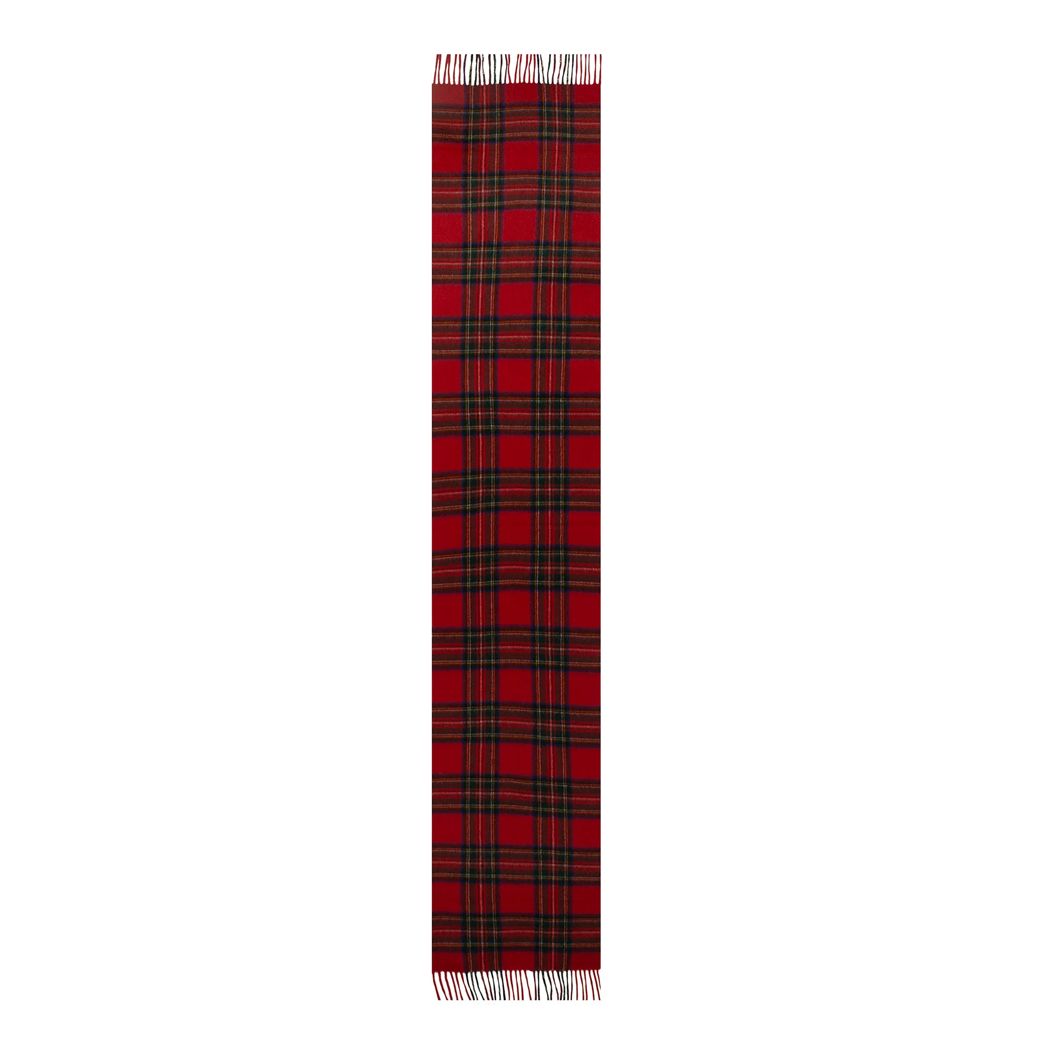 Heritage Extra-Large Check Cashmere Scarf with Tassels and Gift Box - Image 13