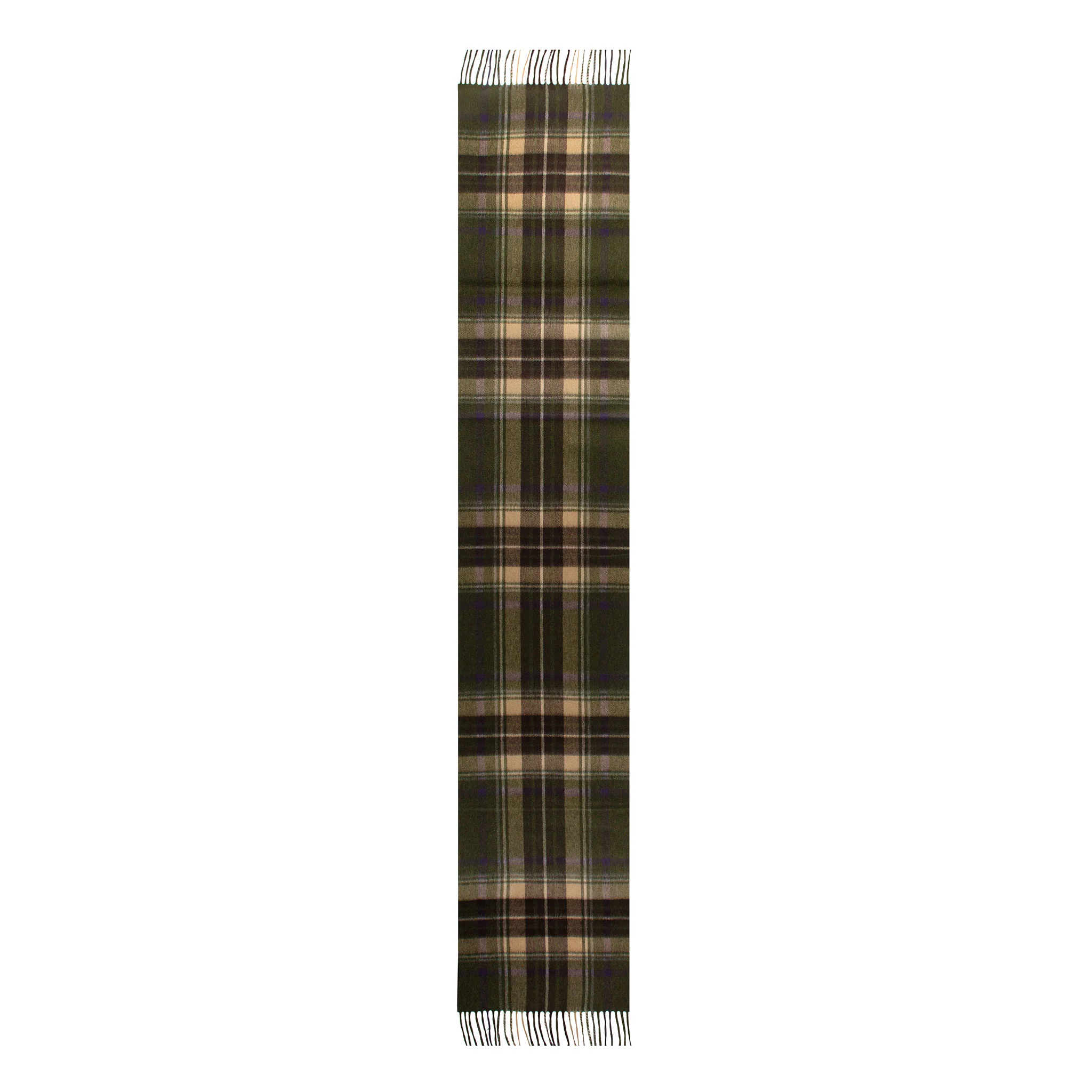 Heritage Extra-Large Check Cashmere Scarf with Tassels and Gift Box - Image 19