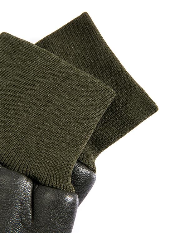 Men's Lined Leather Shooting Mitts - Image 4