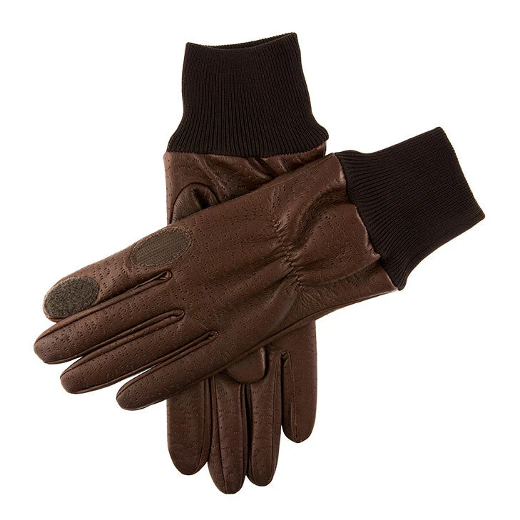 Men's Heritage Water-Resistant Fleece-Lined Left Hand Leather Shooting Gloves - Image 3