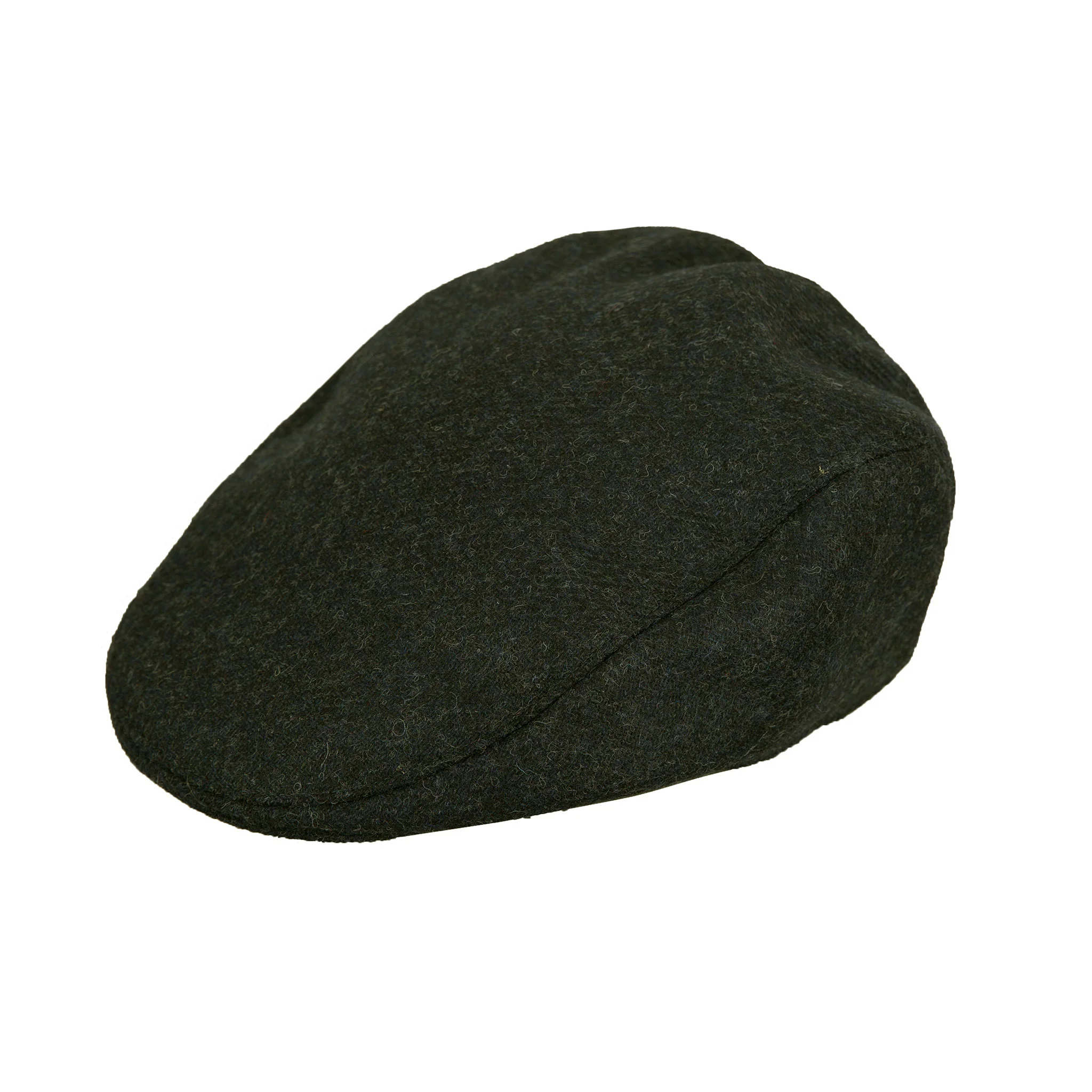 Men’s Abraham Moon Plain Tweed Flat Cap - Image 5