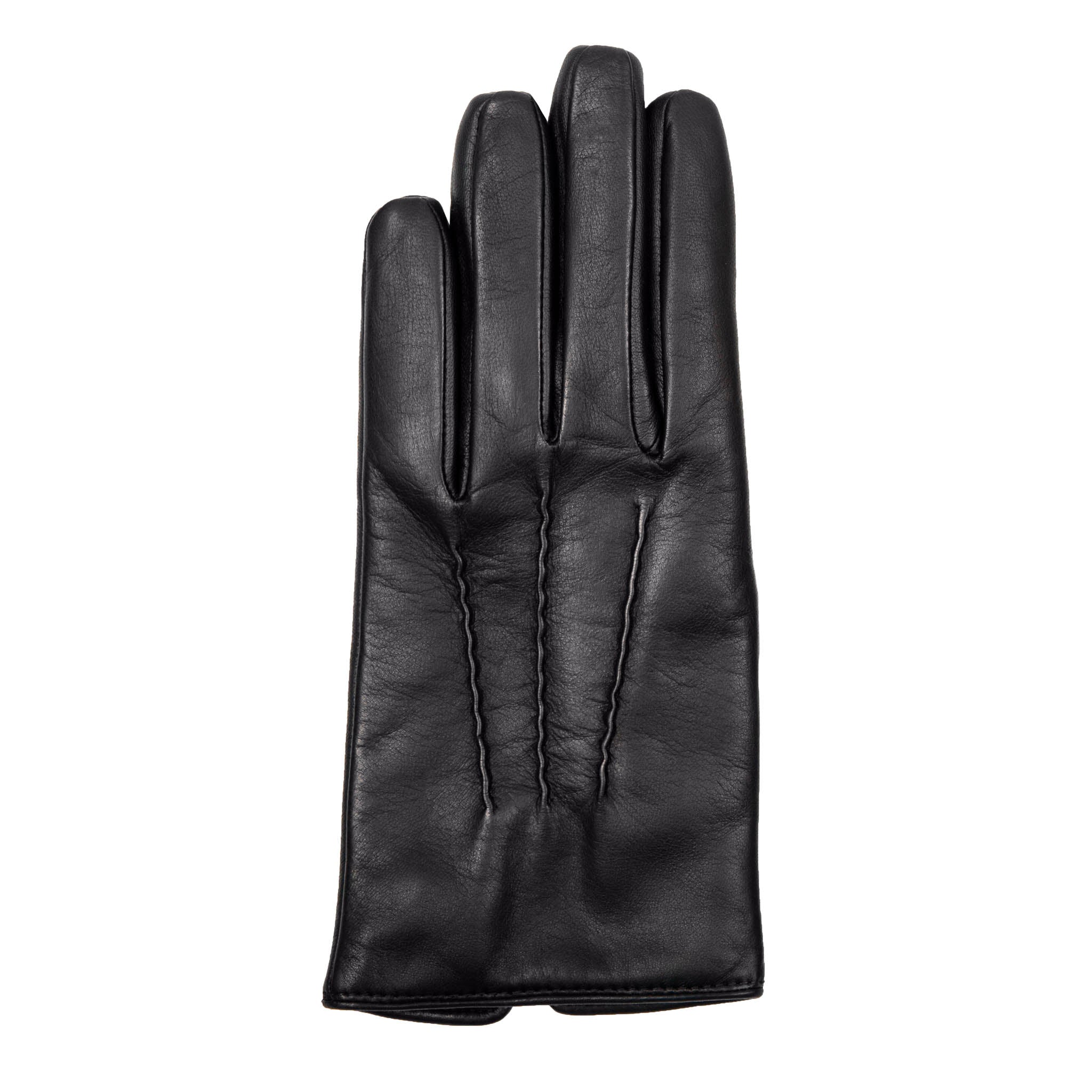 Men’s Heritage Touchscreen Three-Point Cashmere-Lined Leather Gloves - Image 13