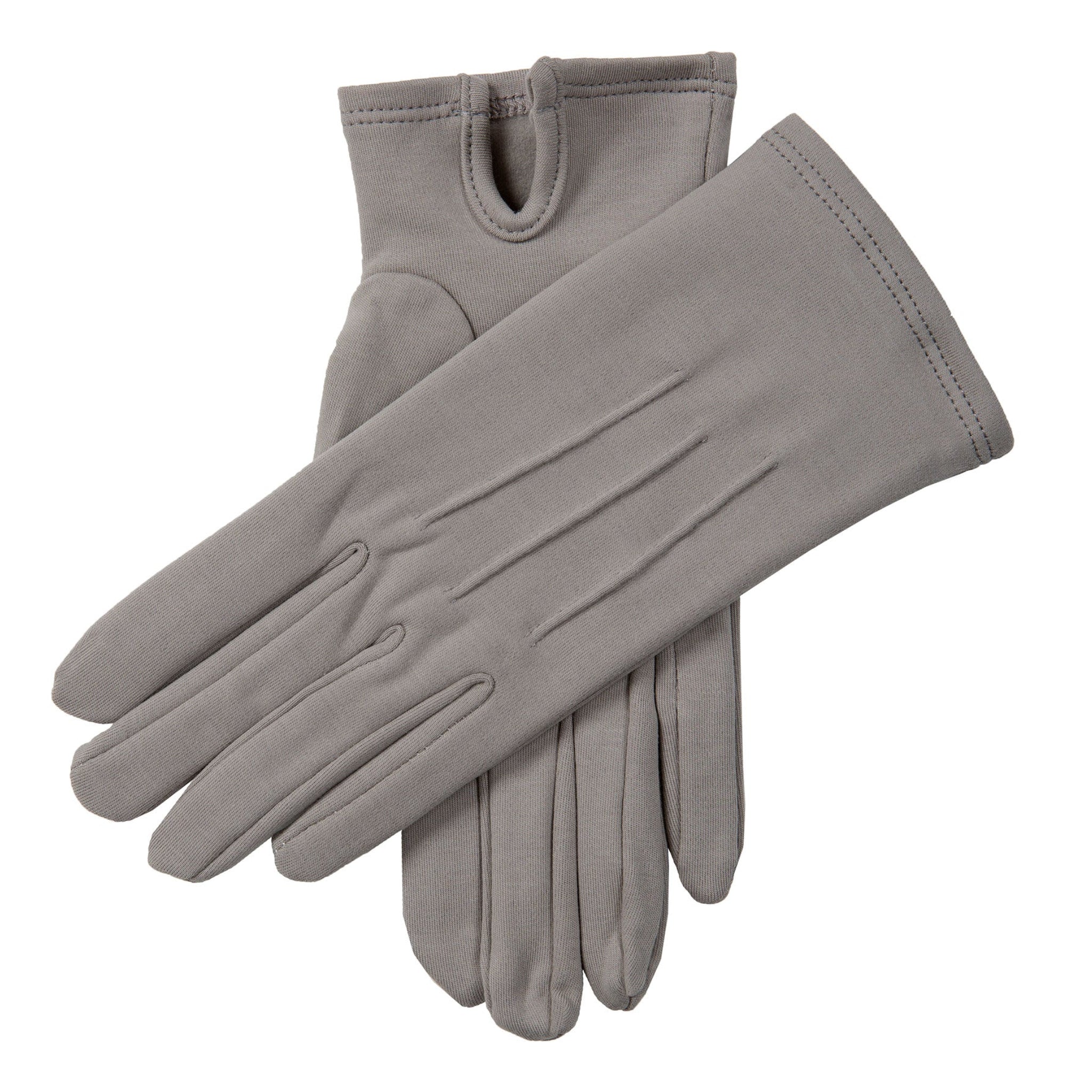 Men’s Three-Point Cotton Blend Gloves