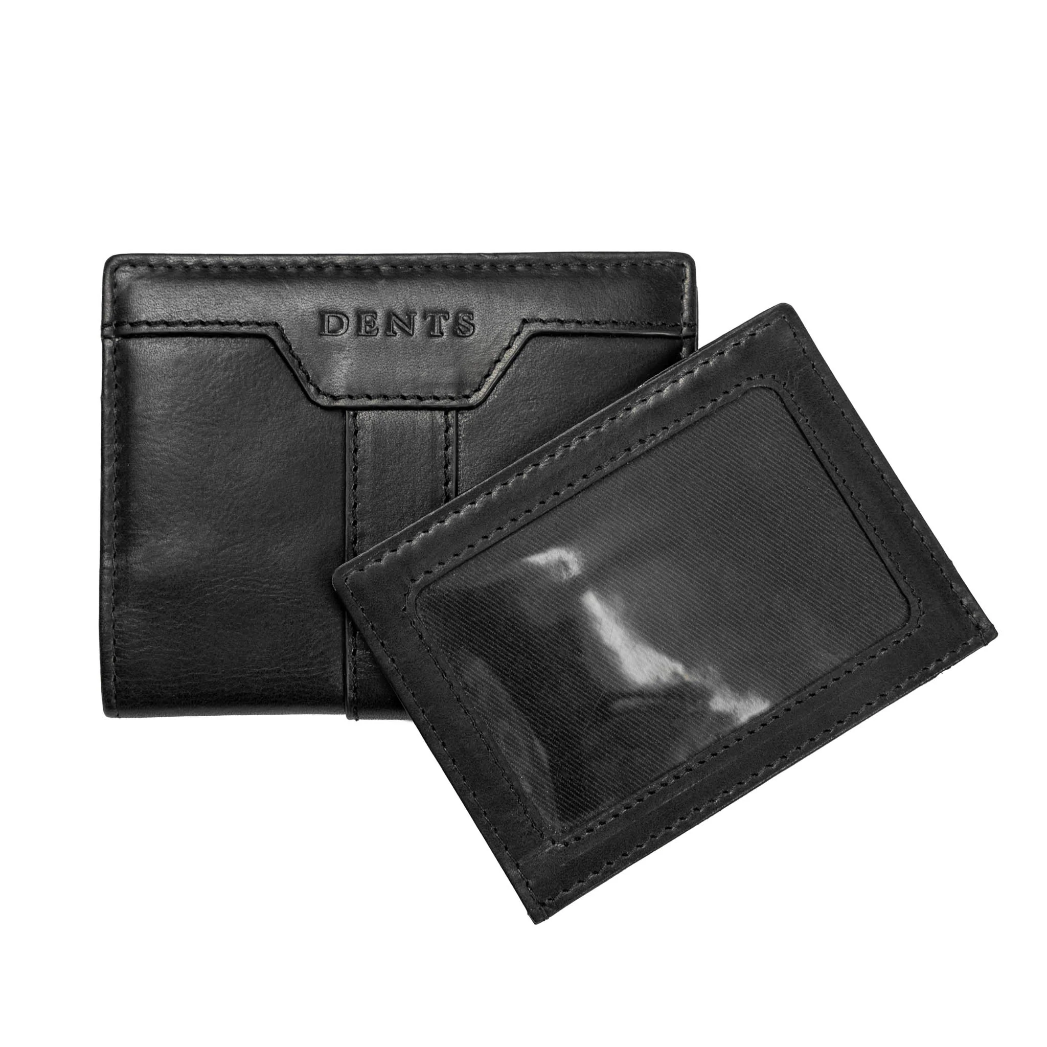 Men’s Distressed Leather Passcase Card Holder with RFID Blocking and Removable Window Pocket - Image 13