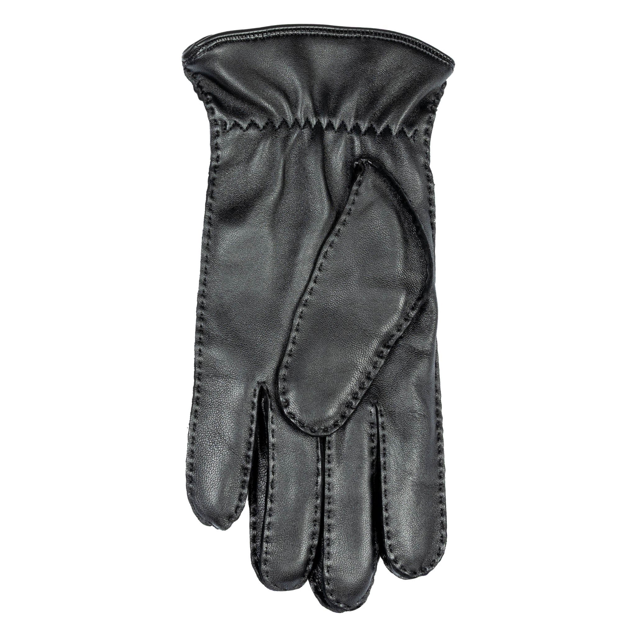 Men’s Heritage Touchscreen Handsewn Three-Point Cashmere-Lined Leather Gloves - Image 55
