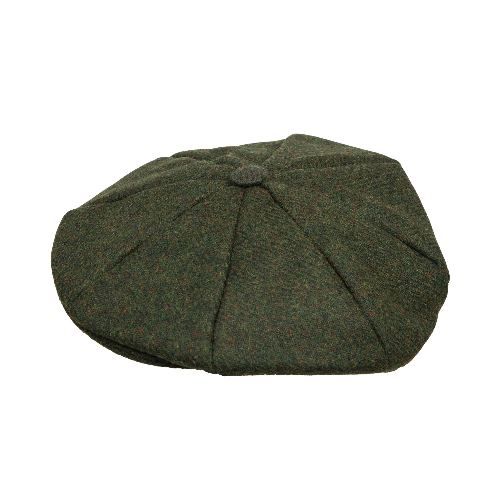 Men's Abraham Moon Plain Tweed Newsboy Cap