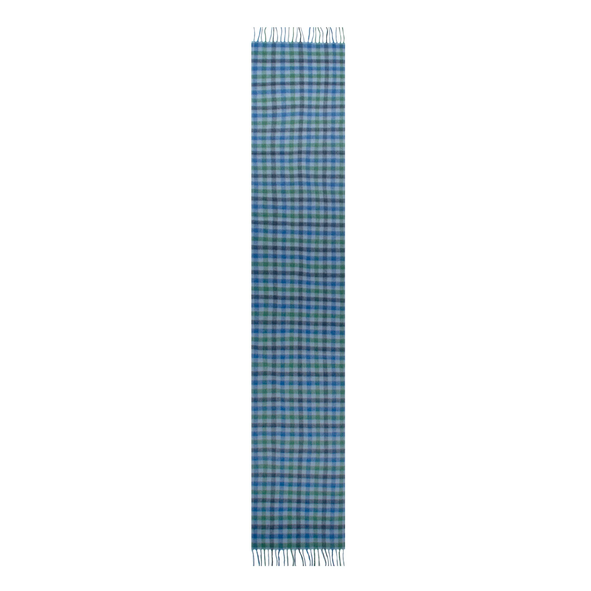 Heritage Bold Check Cashmere Scarf with Tassels and Gift Box - Image 22
