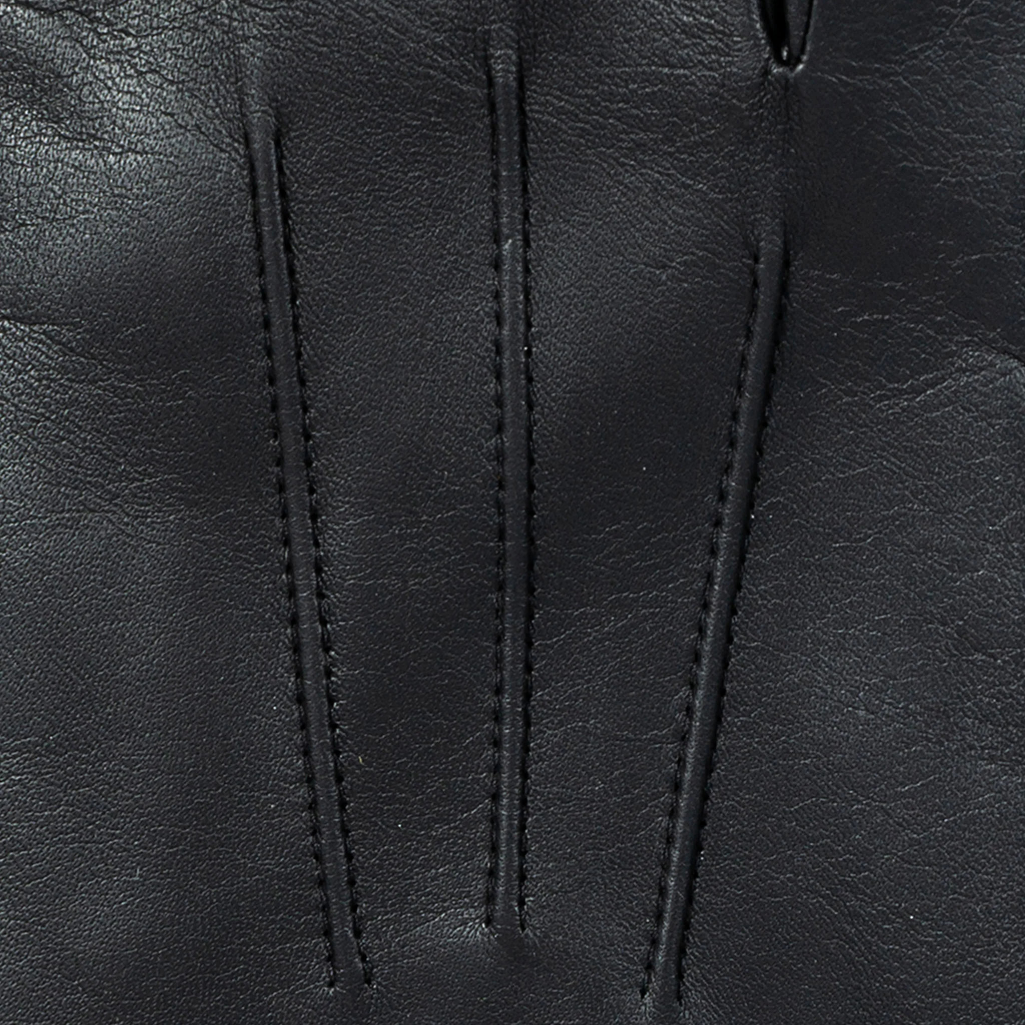 Men's Three-Point Cashmere-Lined Leather Gloves - Image 9