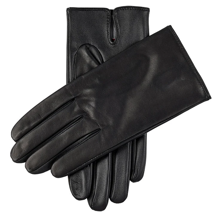 Men's Heritage Touchscreen Cashmere-Lined Leather Gloves