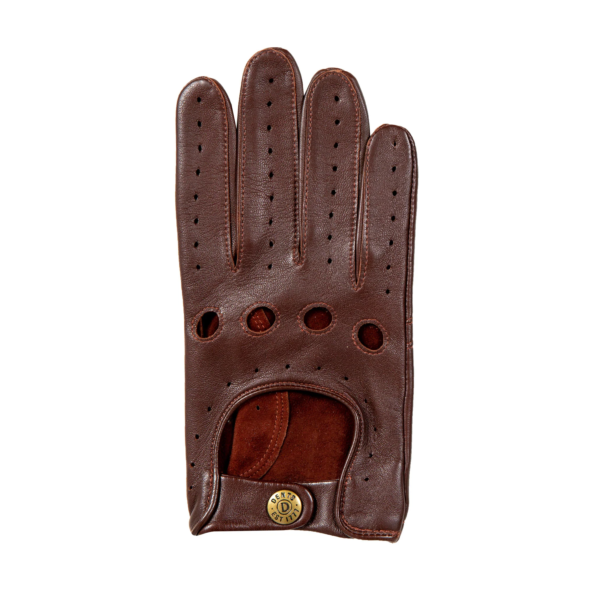 Men's Classic Leather Driving Gloves - Image 52