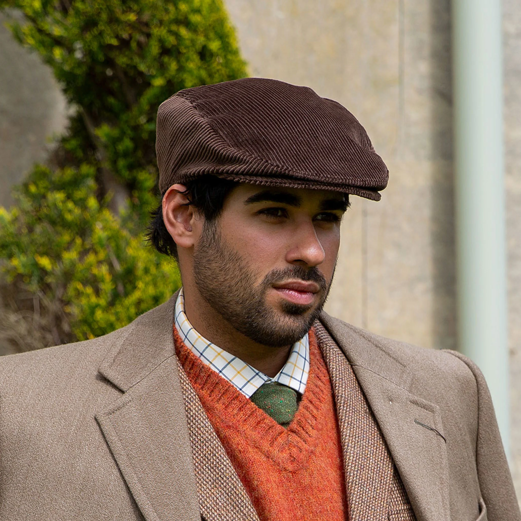 Men's Corduroy Flat Cap - Image 8