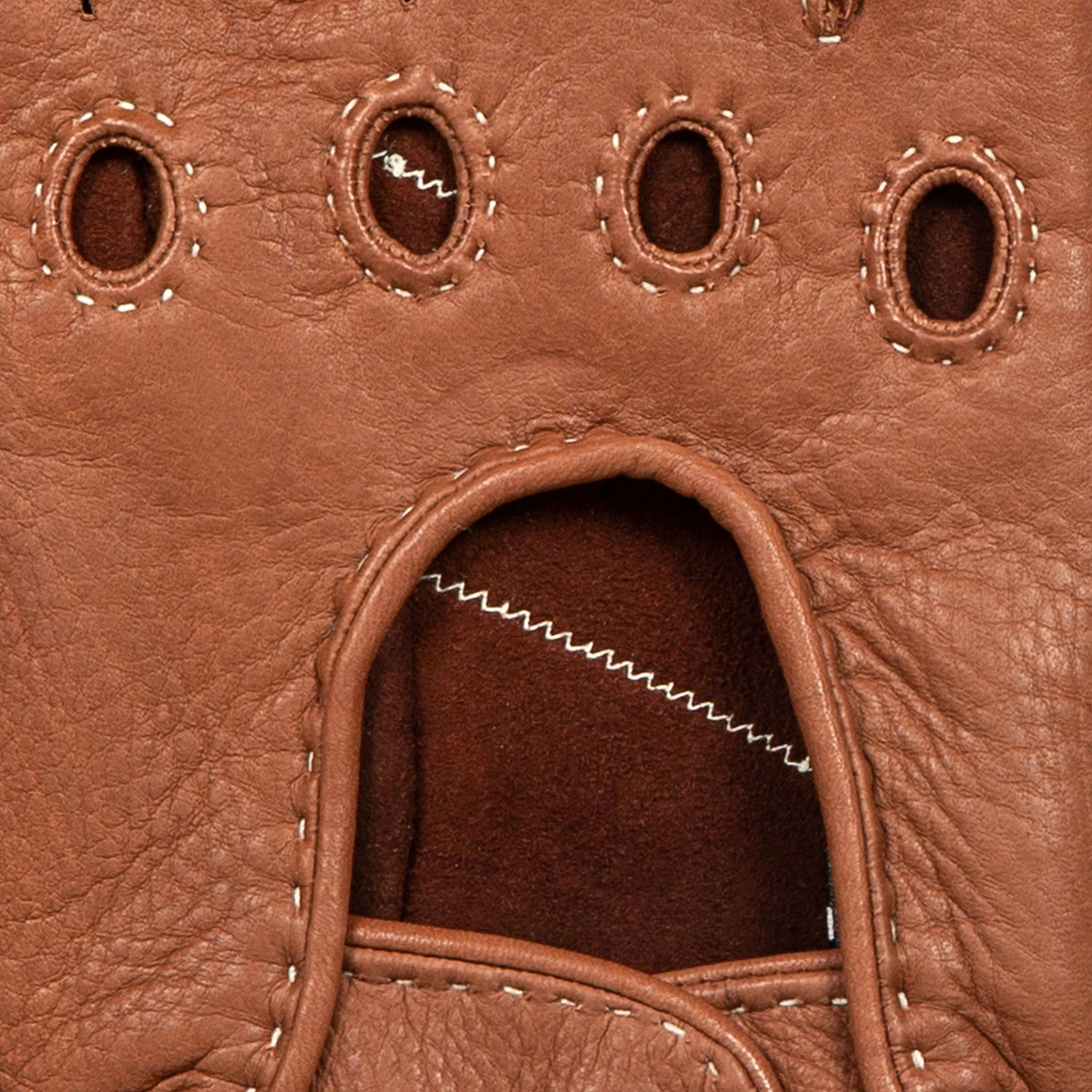 Men's Handsewn Deerskin Leather Driving Gloves - Image 50