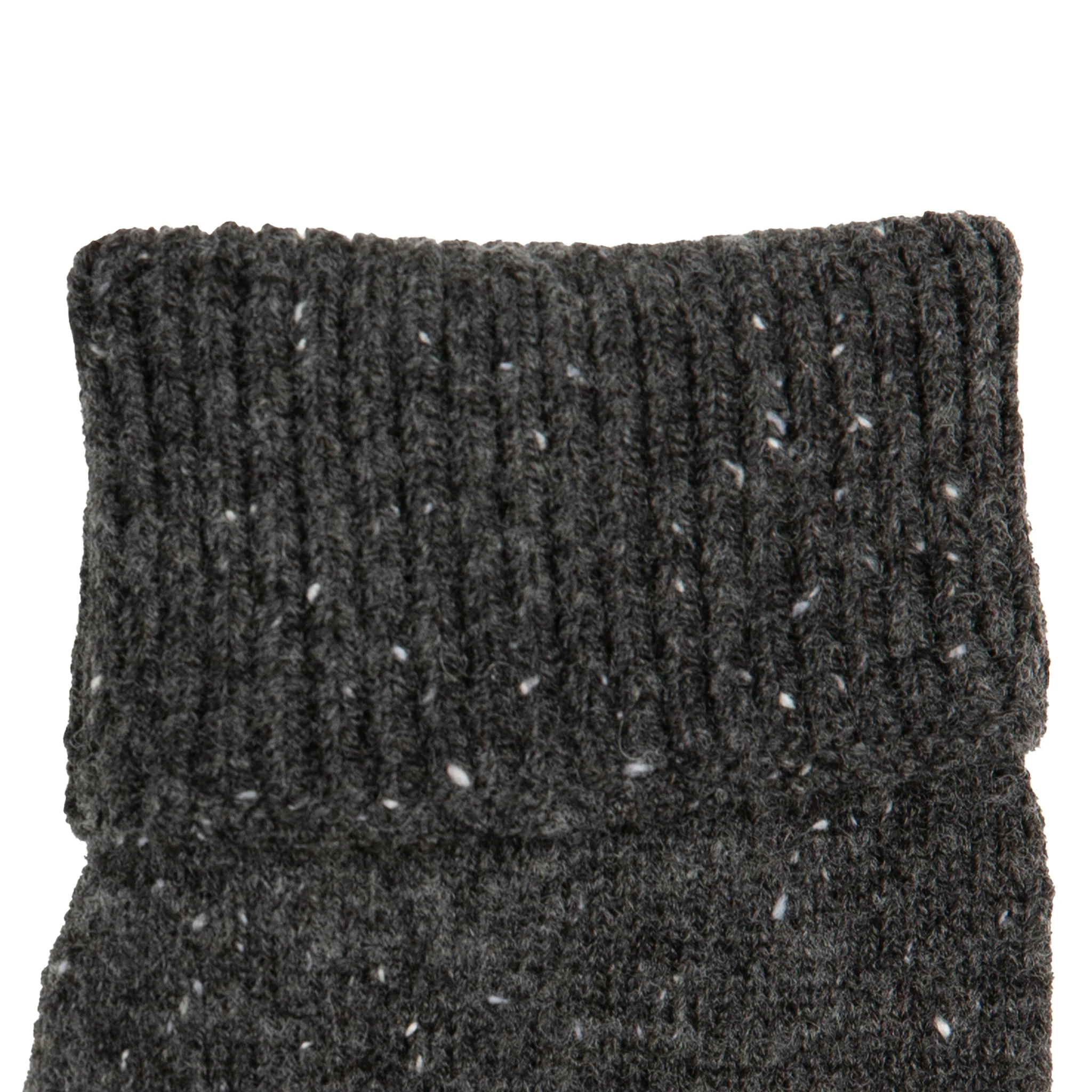 Men's Fingerless Knitted Gloves with Marl Yarn - Image 28