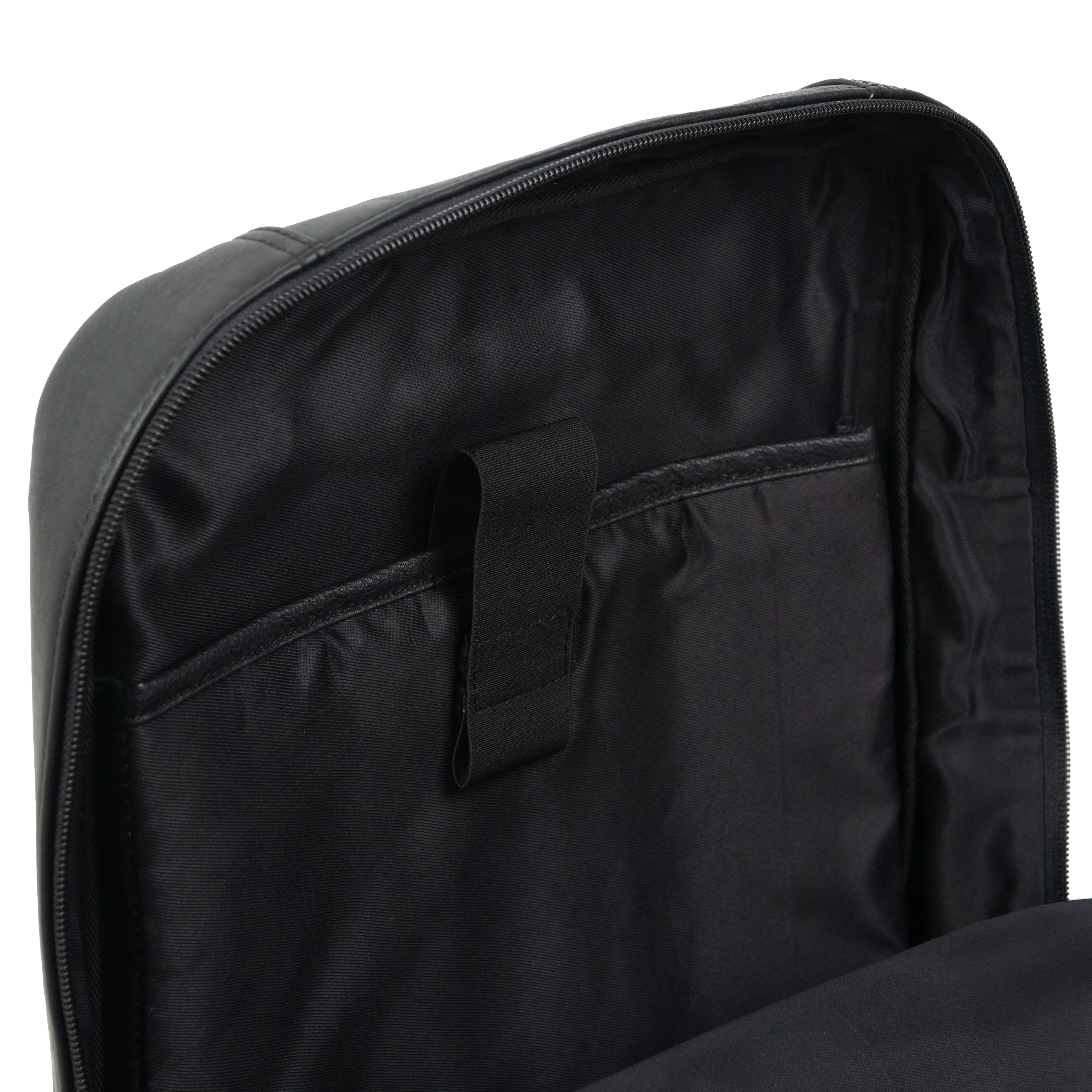 Men's Pebble Grain Leather Backpack - Image 18