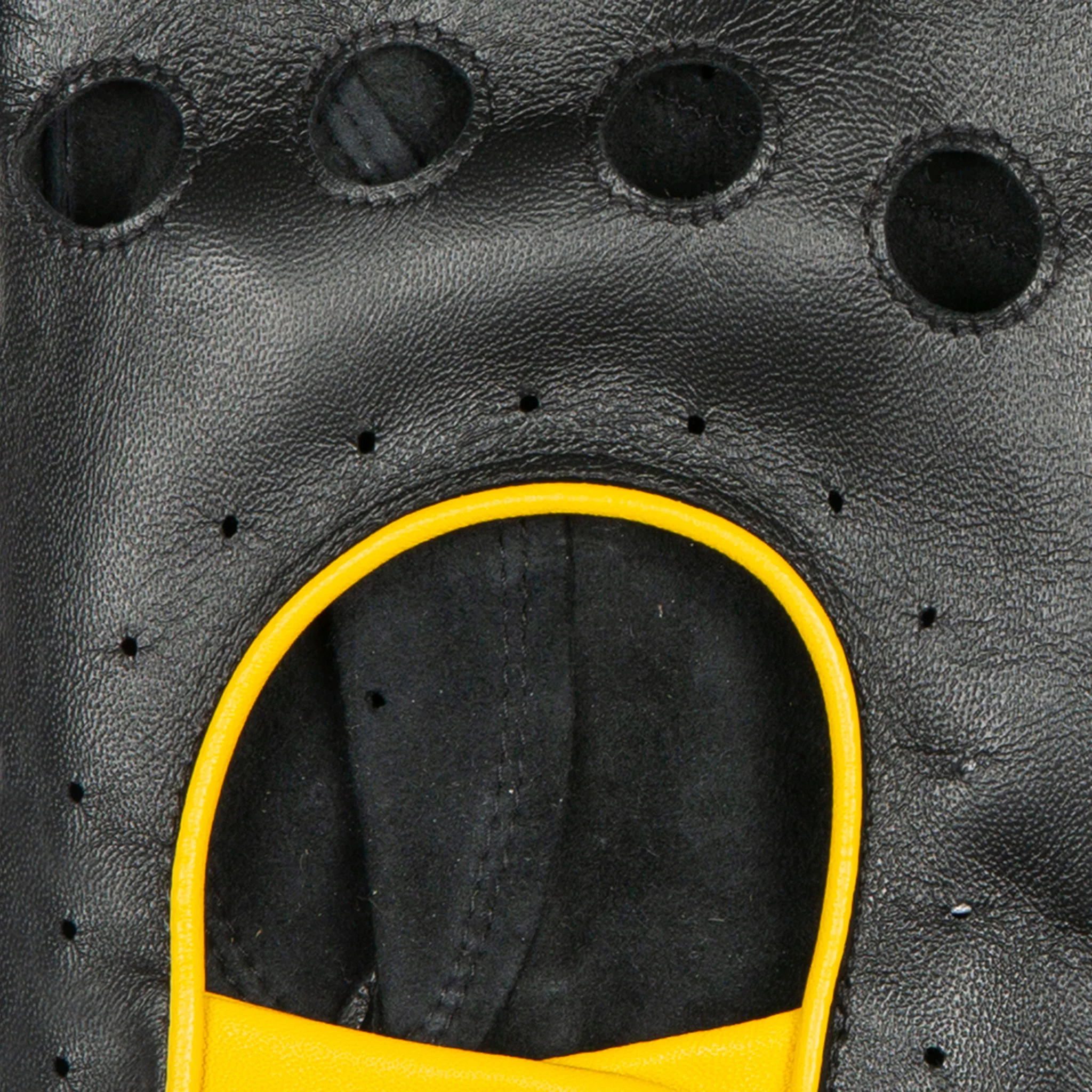 Men’s Touchscreen Three-Colour Leather Driving Gloves - Image 32