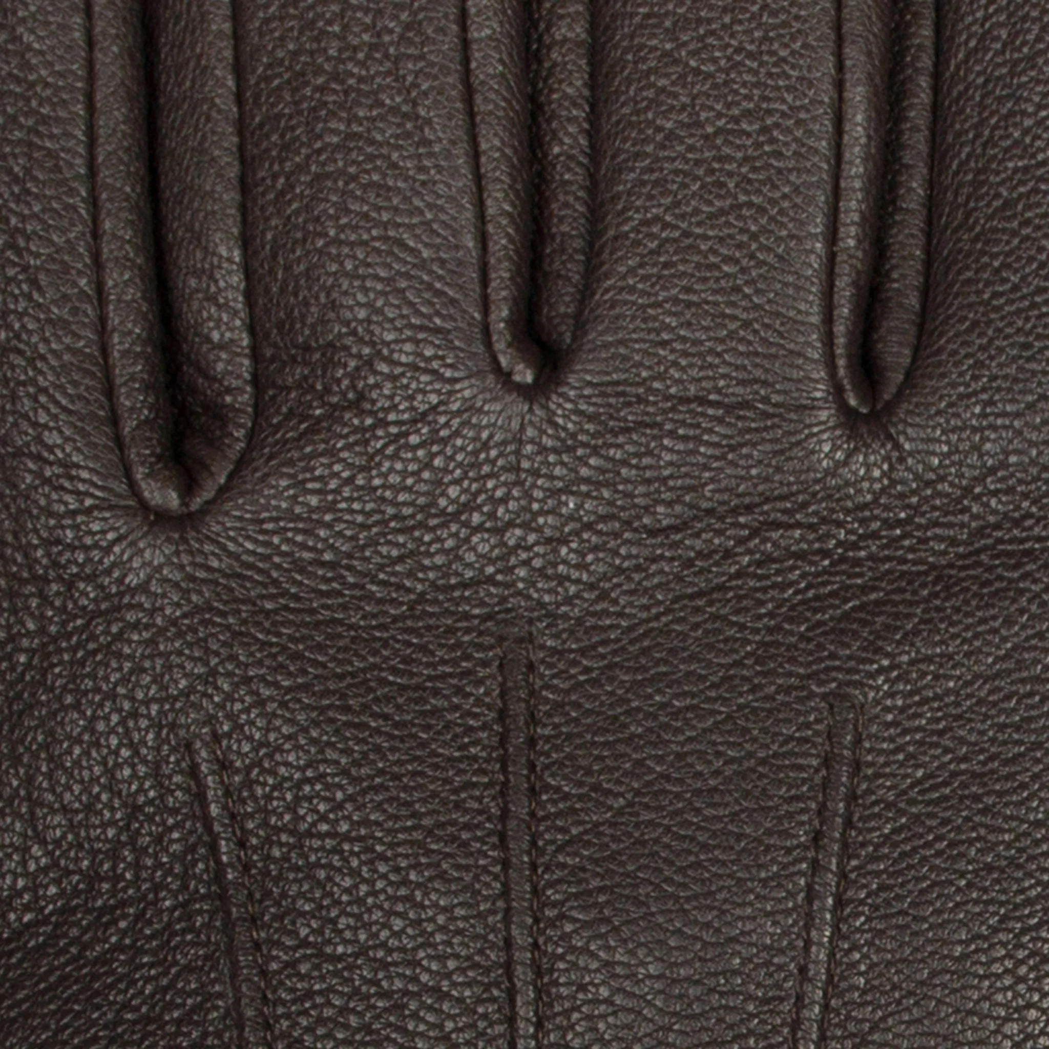 Men's Touchscreen Water-Resistant Three-Point Fleece-Lined Imitation Deerskin Leather Gloves - Image 9