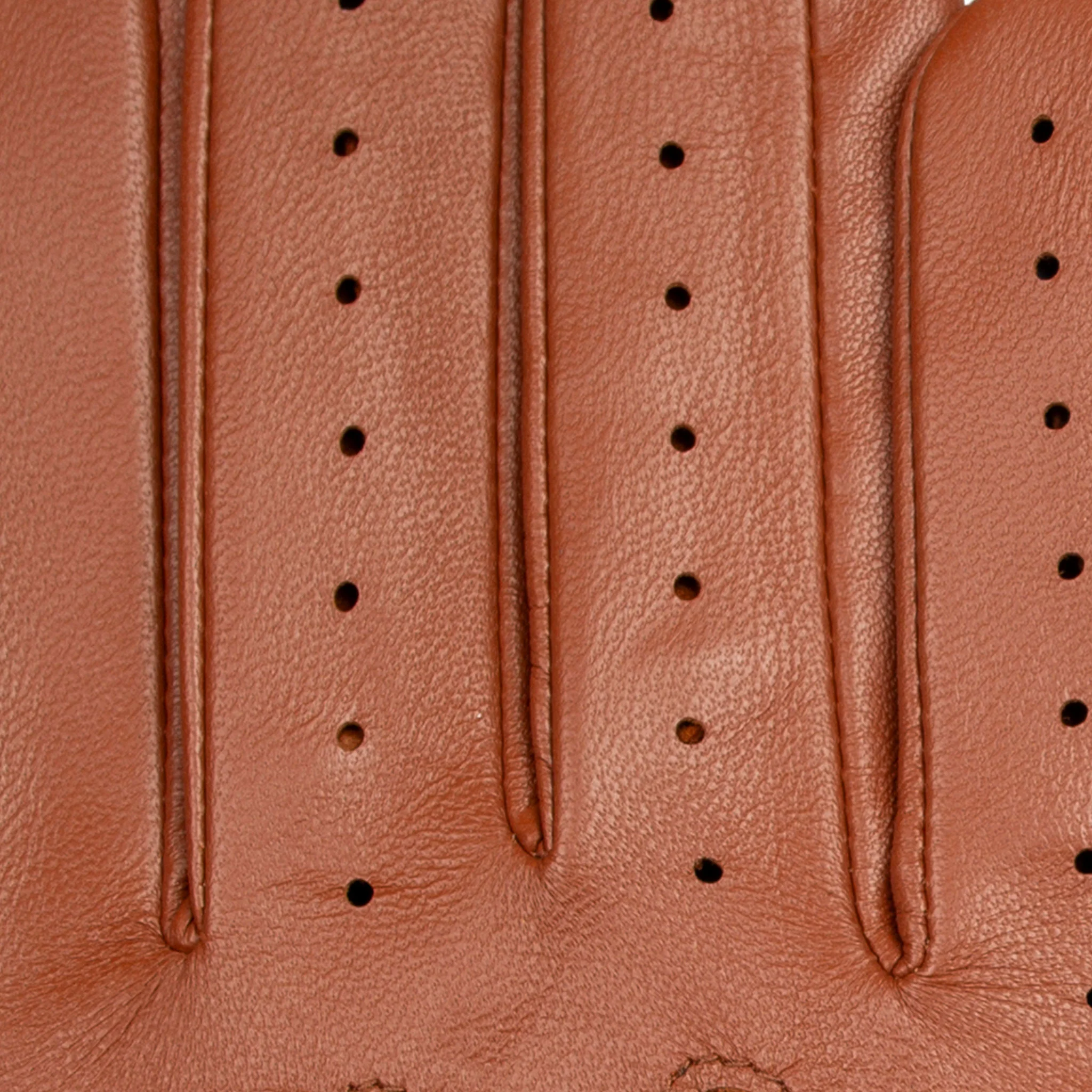 Men's Water-Resistant Two-Colour Leather Driving Gloves - Image 19