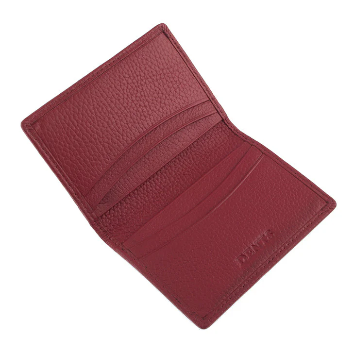 Men's Pebble Grain Leather Card Holder with RFID Blocking - Image 2