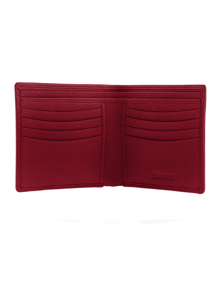 Men's Slim Pebble Grain Leather Bifold Wallet with RFID Blocking - Image 2