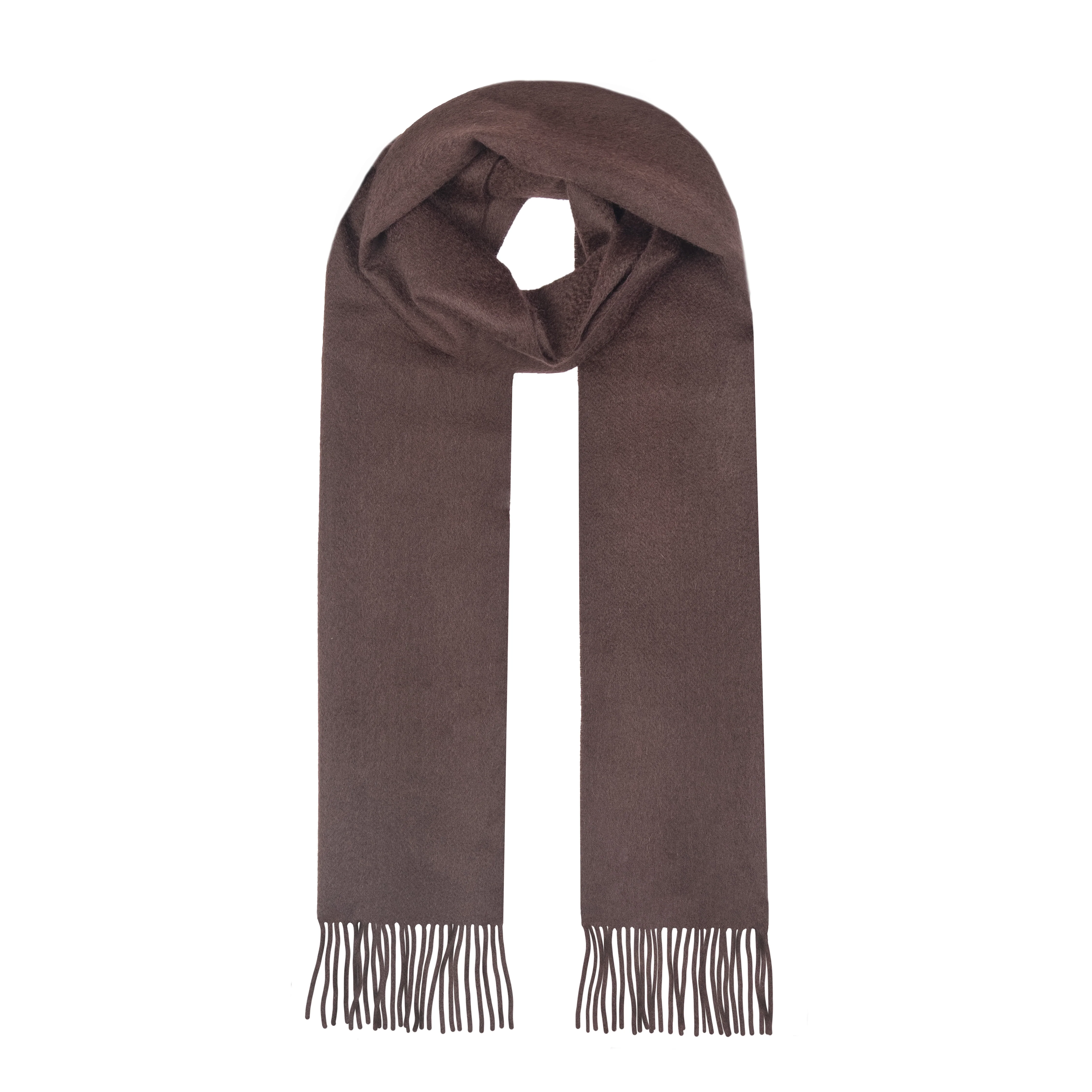 Heritage Plain Cashmere Scarf with Tassels and Gift Box - Image 28