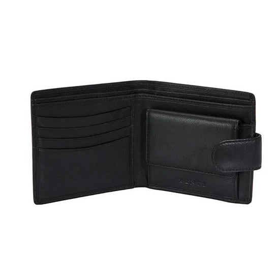 Men's Smooth Nappa Leather Bifold Wallet with RFID Blocking and Coin Purse - Image 2