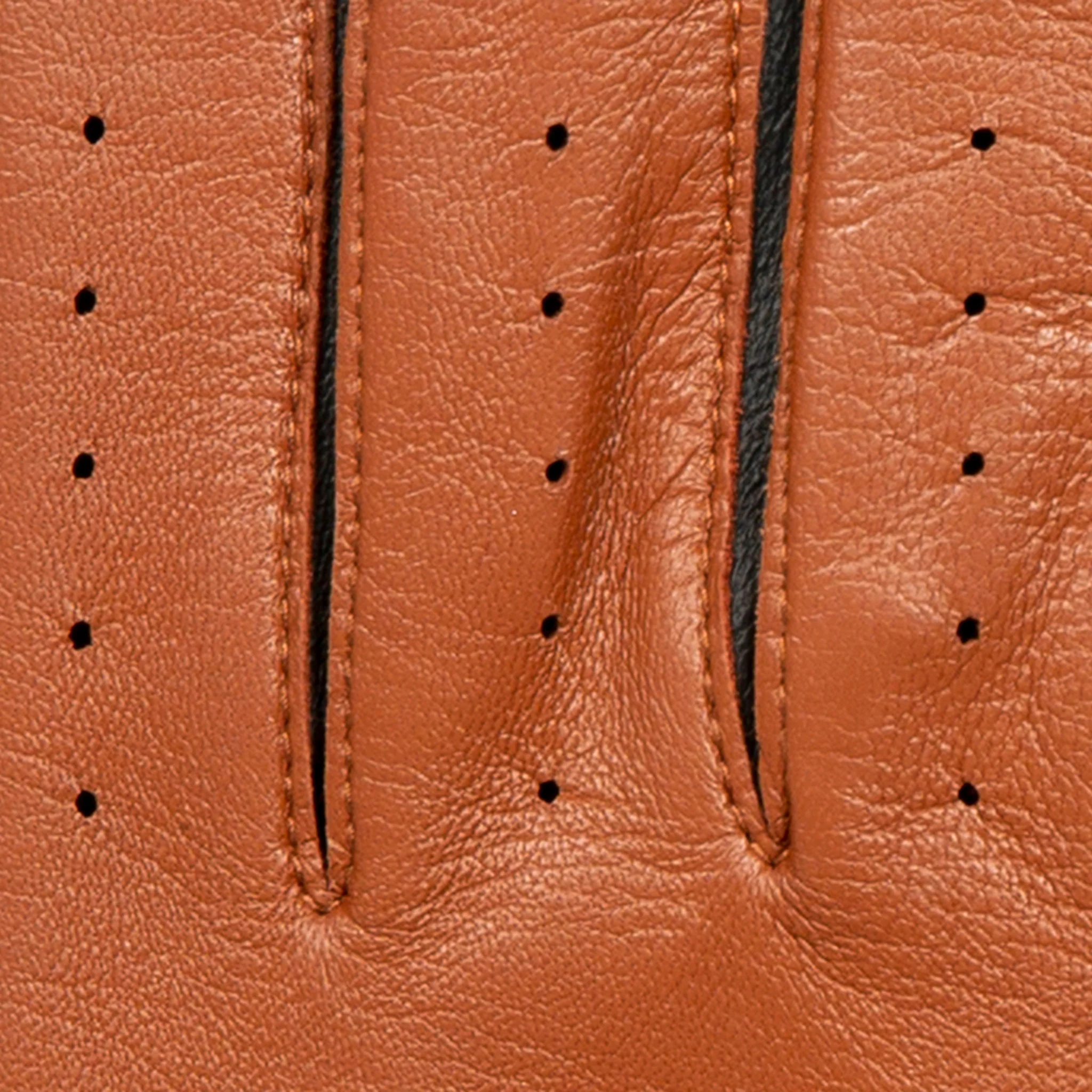Men's The Suited Racer Two-Colour Leather Driving Gloves - Image 18