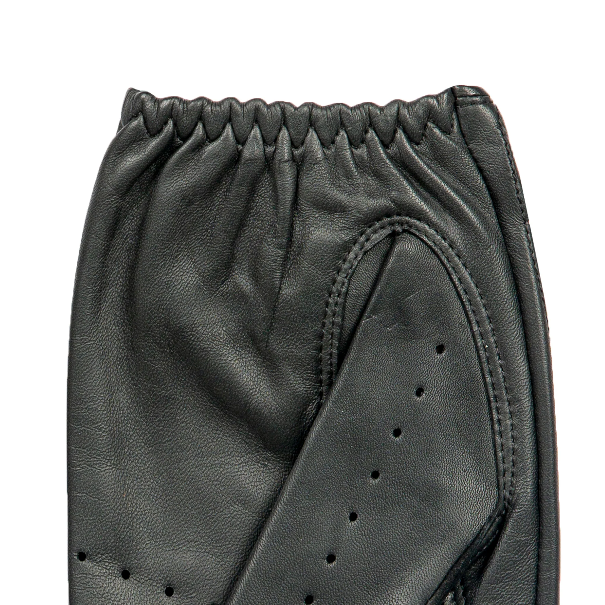 Men's The Suited Racer Two-Colour Leather Driving Gloves - Image 28