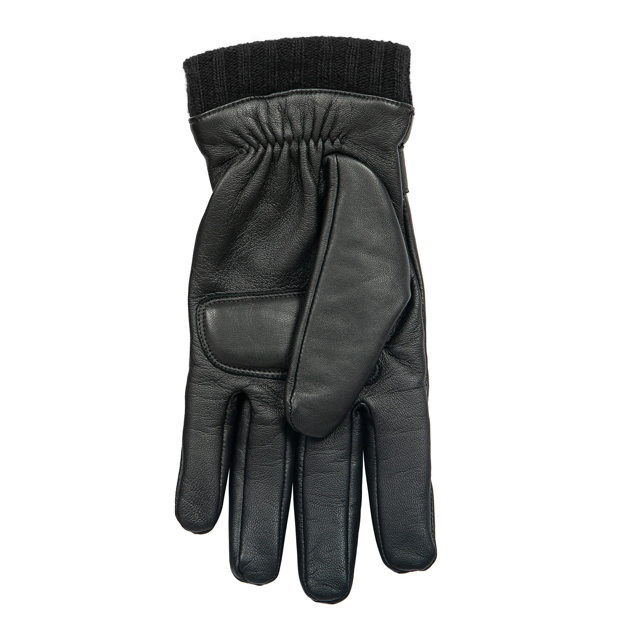 Men's The Suited Racer Touchscreen Cashmere-Lined Leather Driving Gloves - Image 4