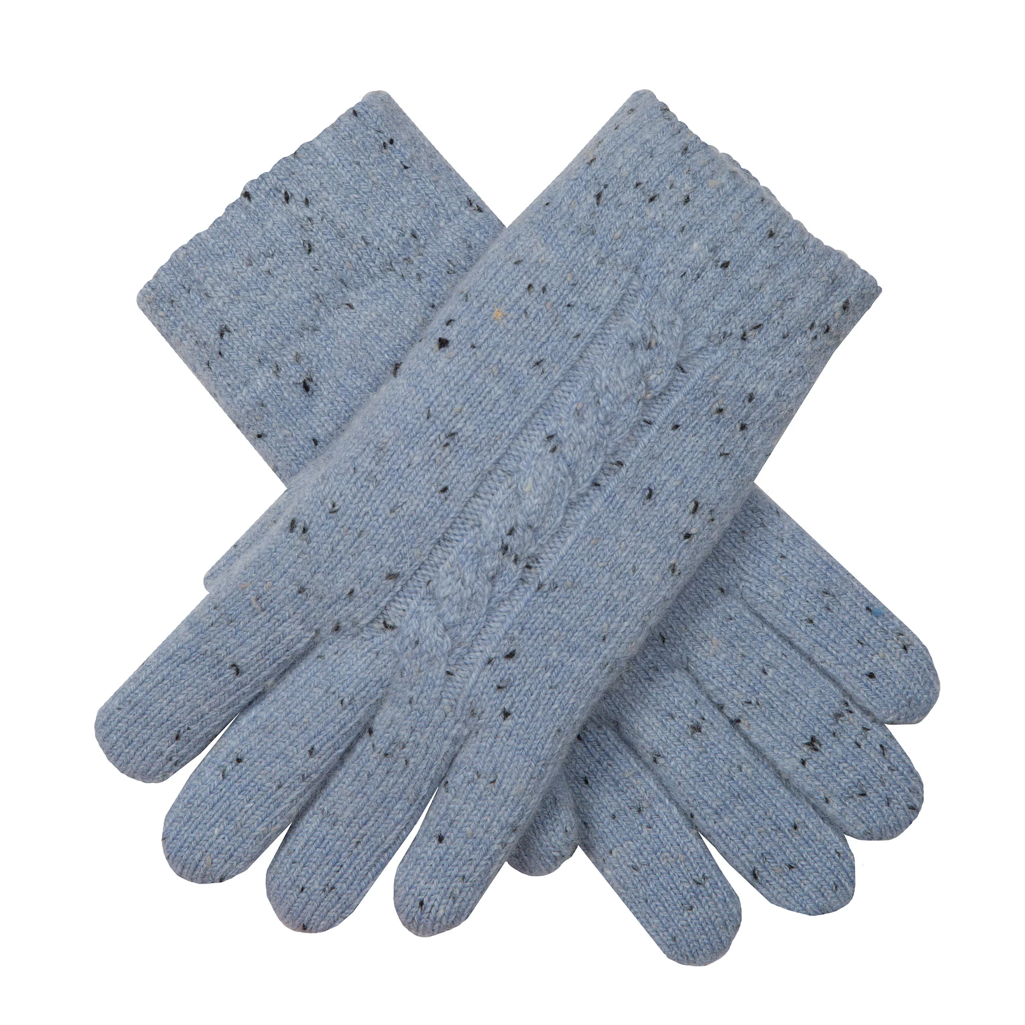 Women’s Cable Knit Gloves with Marl Yarn - Image 22