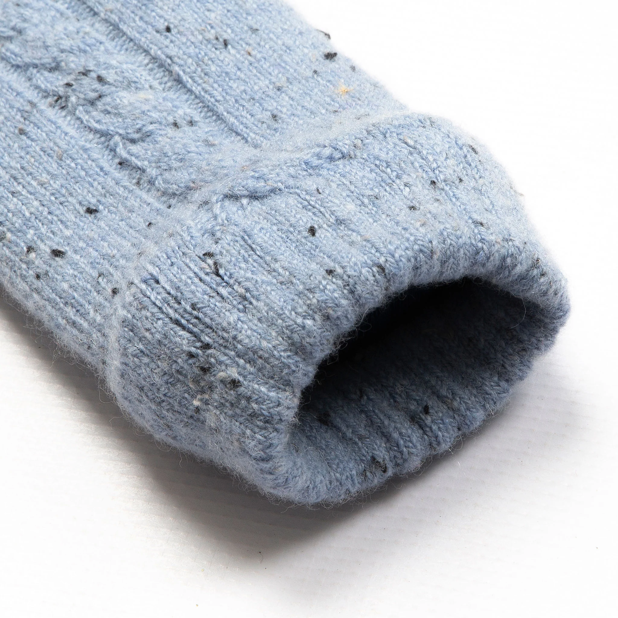 Women’s Cable Knit Gloves with Marl Yarn - Image 31