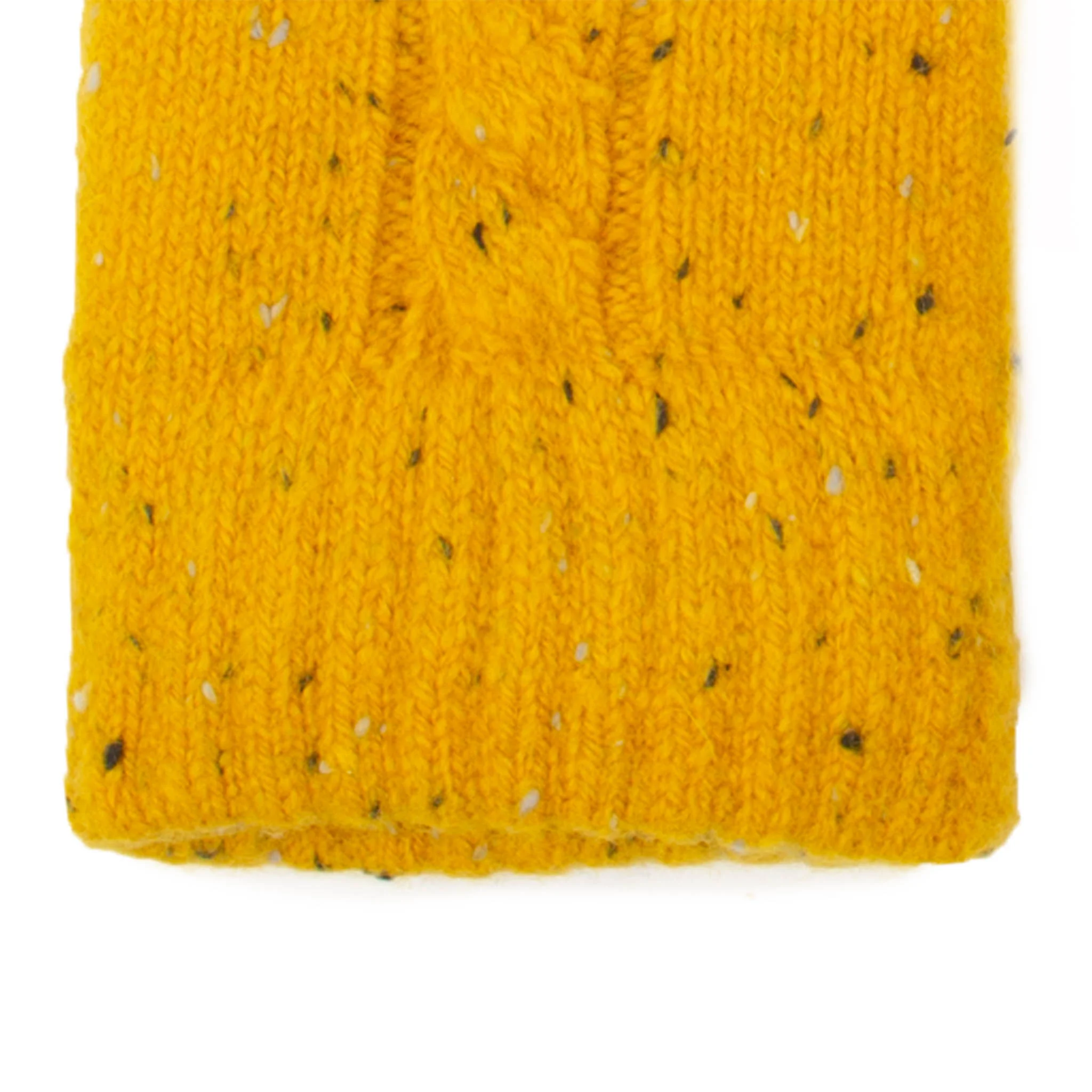 Women’s Cable Knit Gloves with Marl Yarn - Image 4