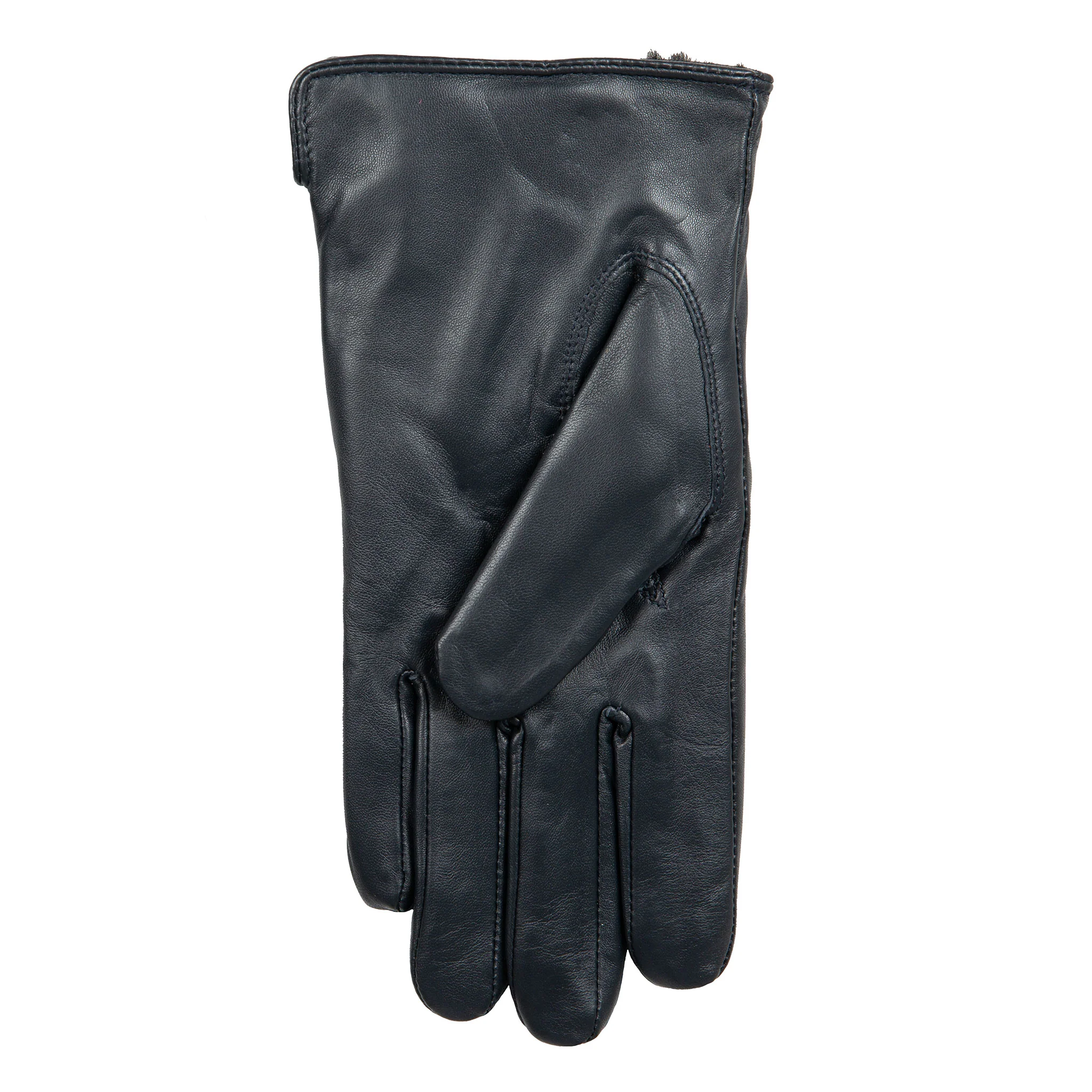Women’s Touchscreen Single-Point Faux Fur-Lined Leather Gloves - Image 52