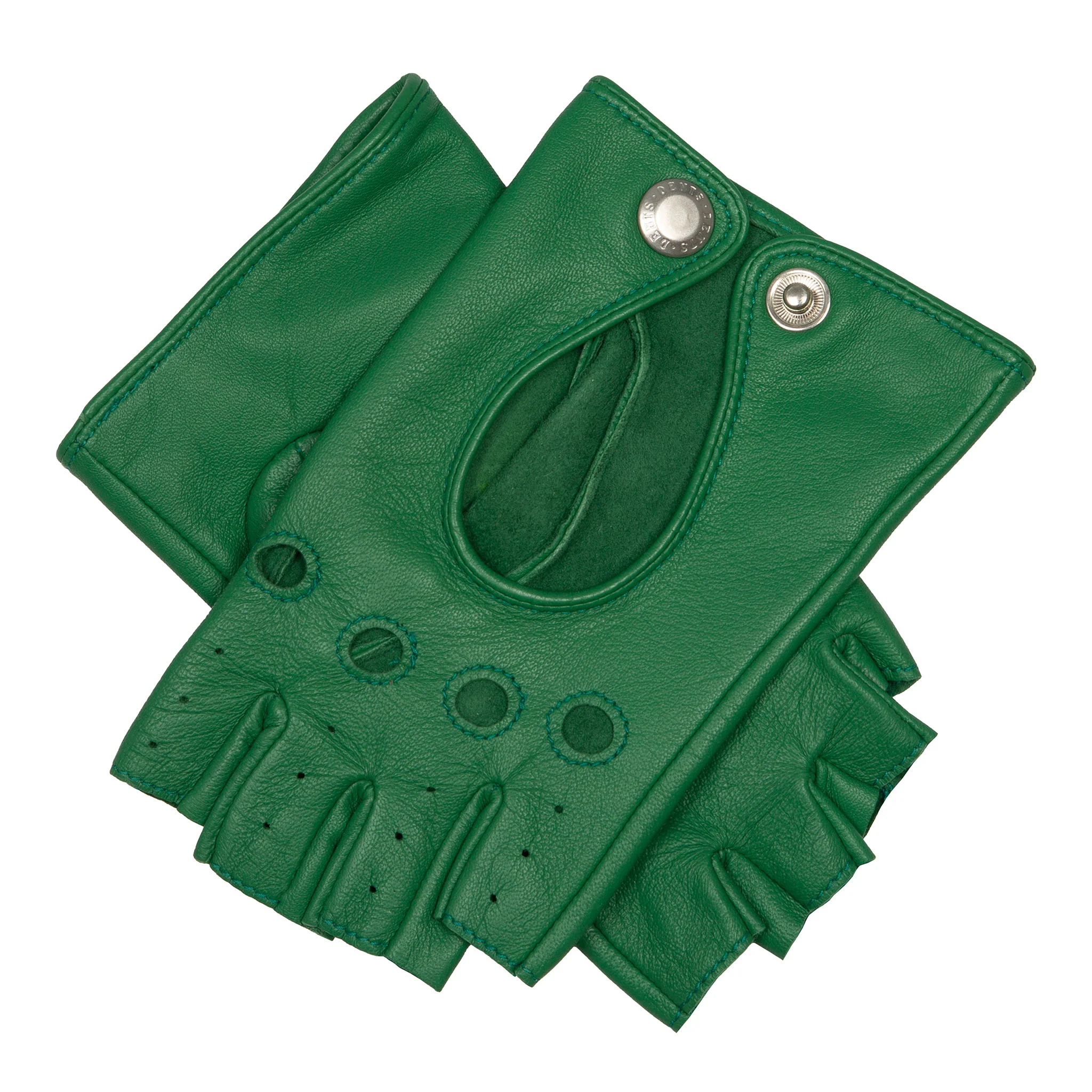 Women’s Fingerless Leather Driving Gloves