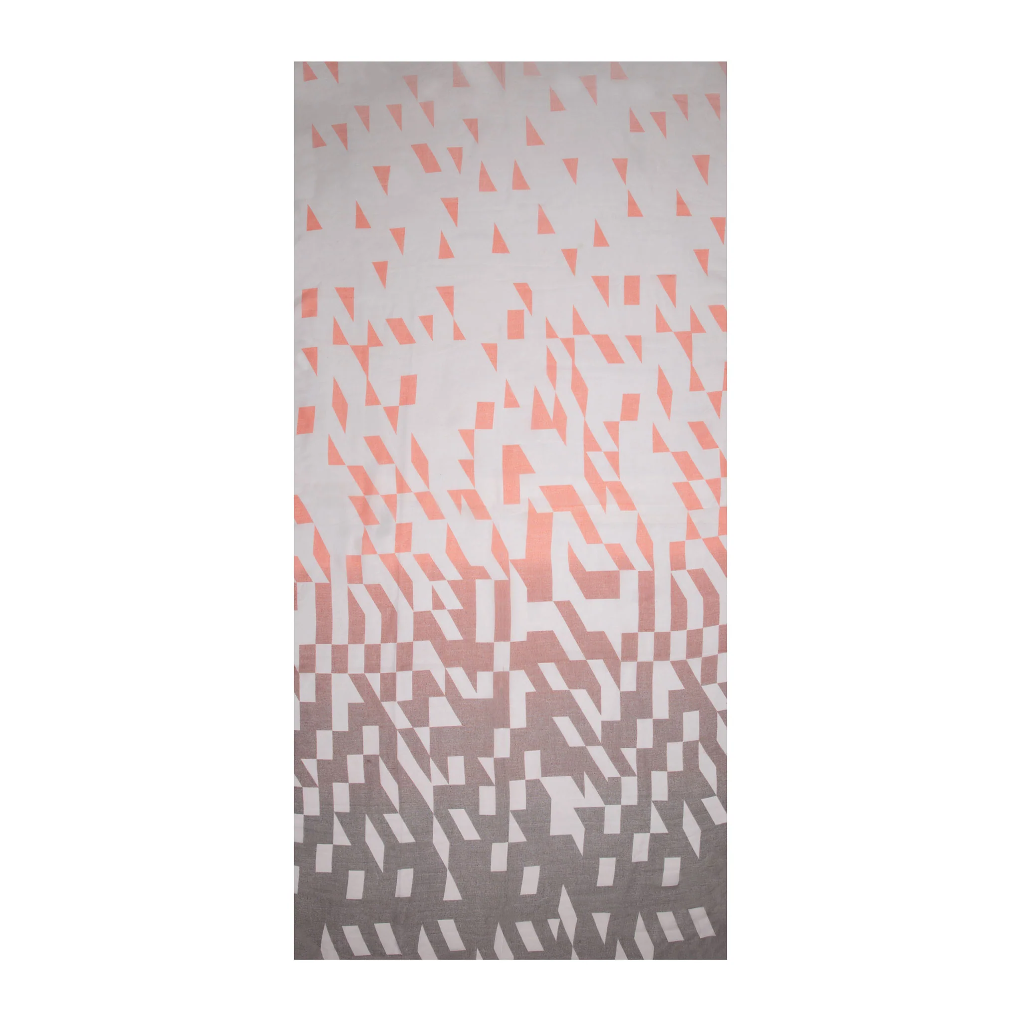 Women’s Ombre Geometric Pattern Lightweight Scarf - Image 2