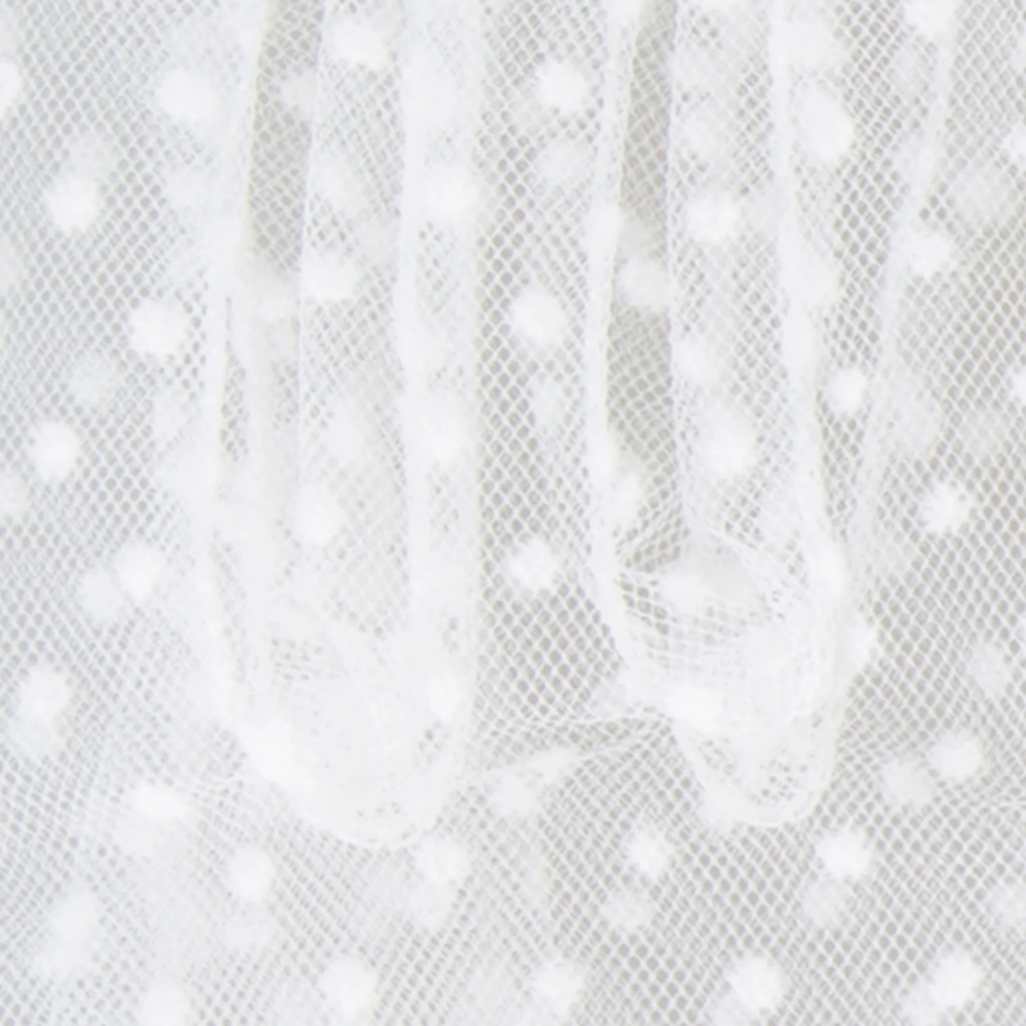 Women’s Spotty Tulle Gloves with Double Cuff and Bow - Image 10