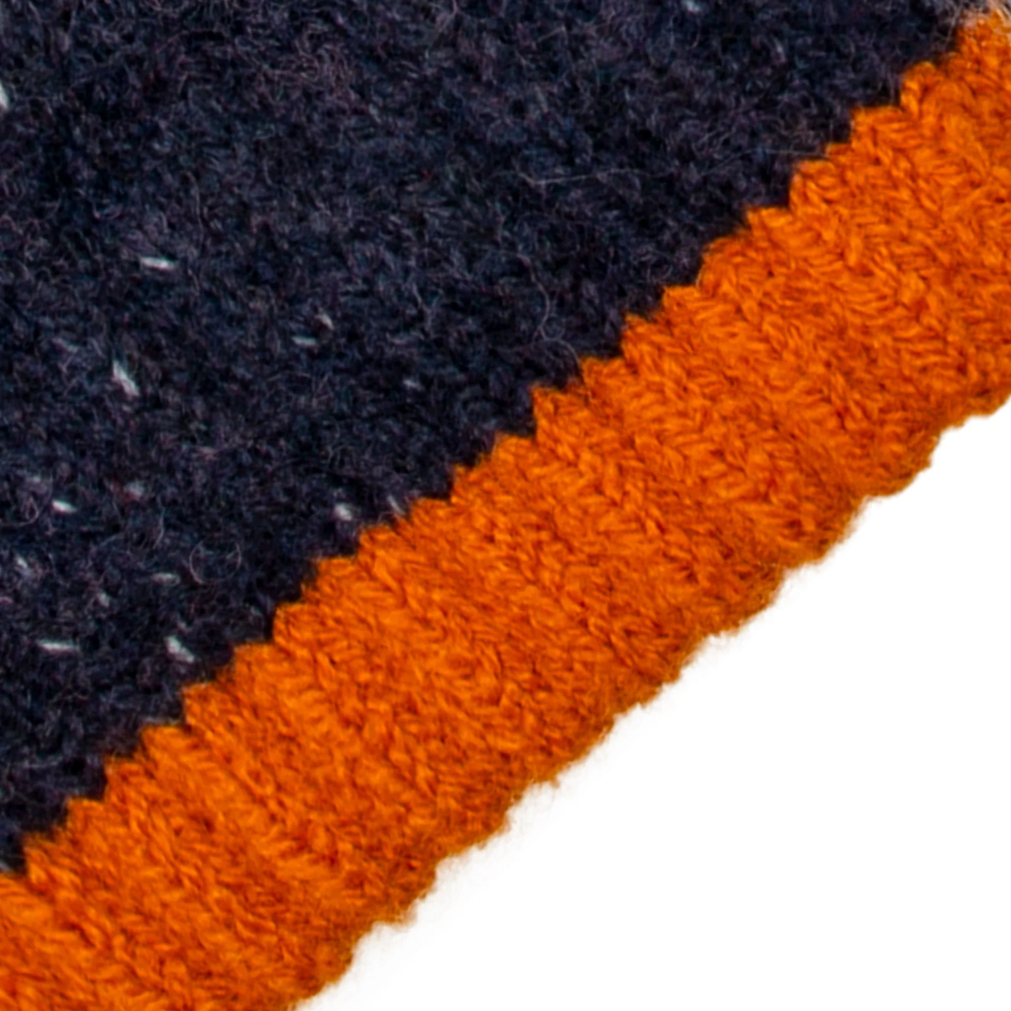 Women's Argyle Knitted Gloves with Marl Yarn - Image 11