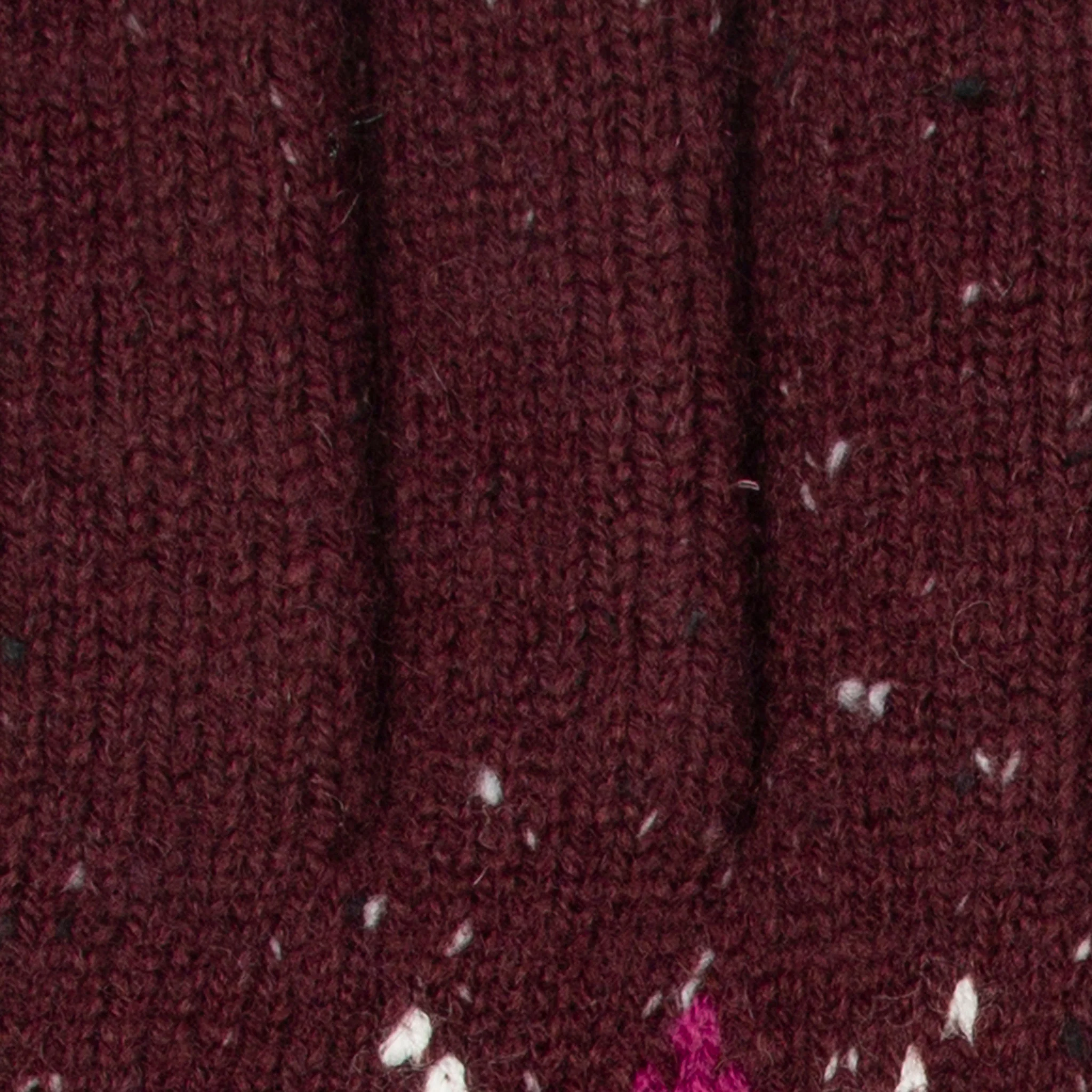 Women's Argyle Knitted Gloves with Marl Yarn - Image 20