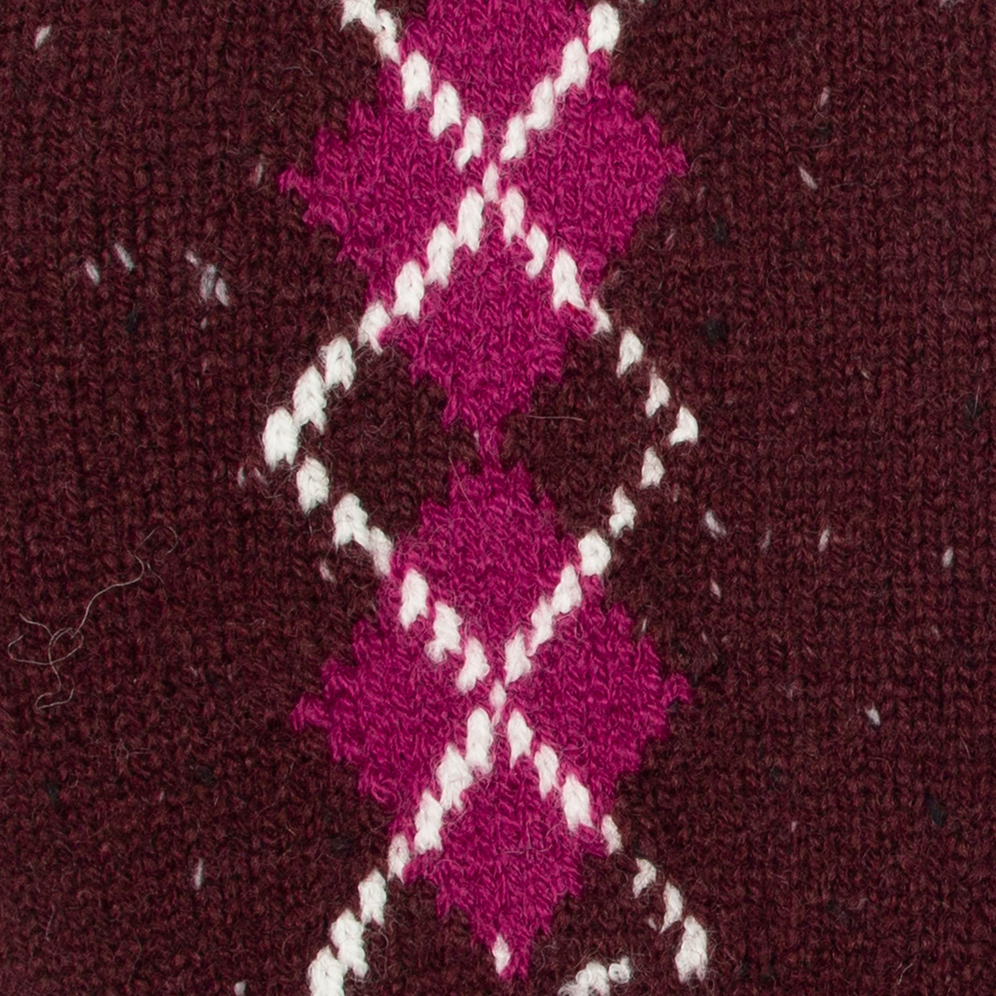 Women's Argyle Knitted Gloves with Marl Yarn - Image 21