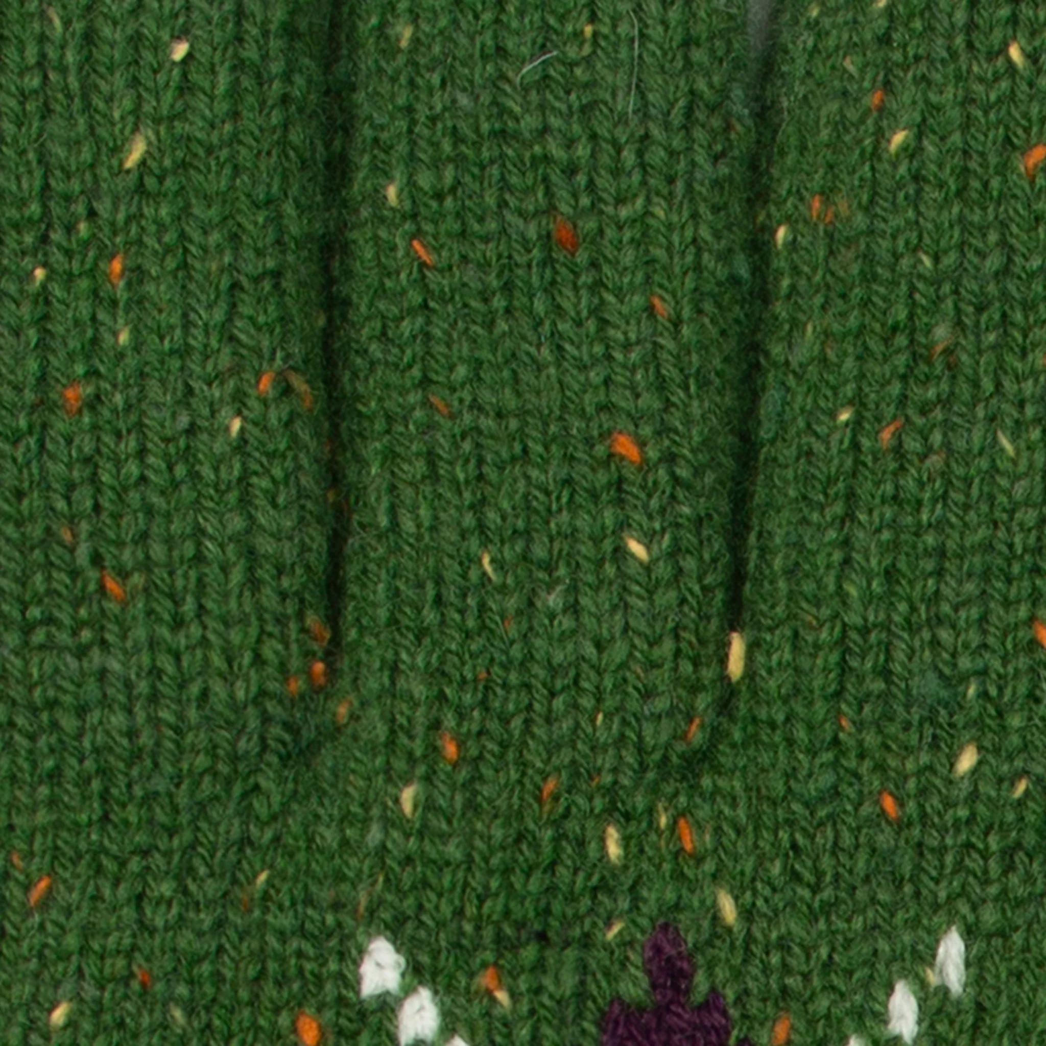 Women's Argyle Knitted Gloves with Marl Yarn - Image 30