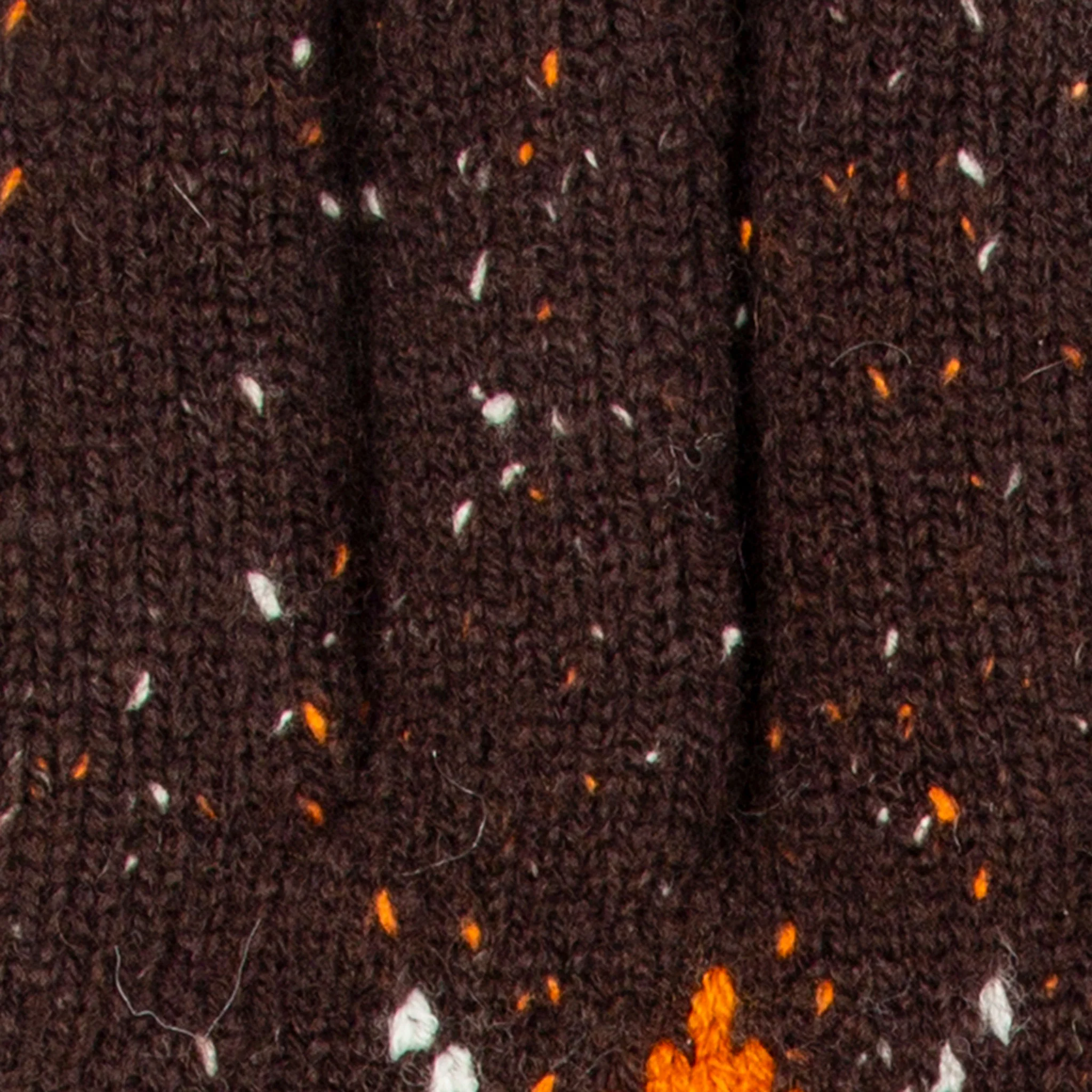 Women's Argyle Knitted Gloves with Marl Yarn - Image 53