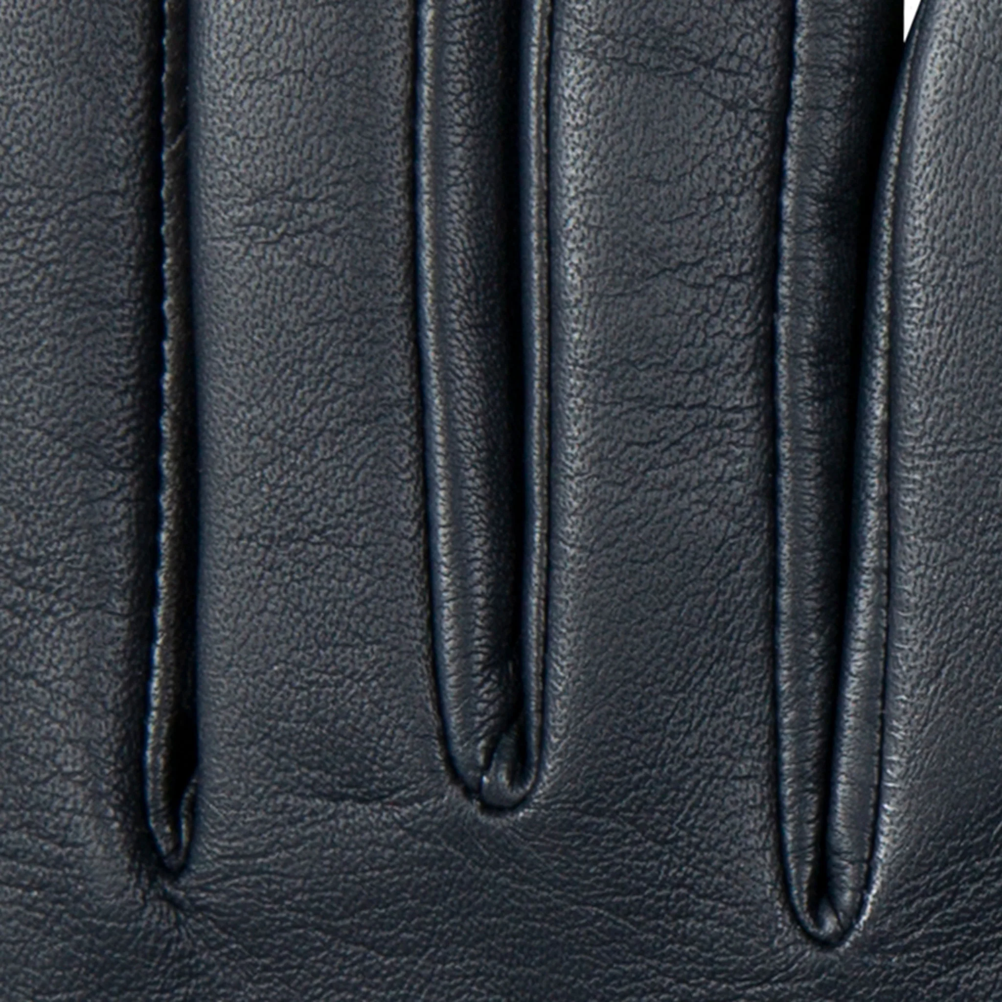 Women's Three-Point Cashmere-Lined Leather Gloves - Image 17