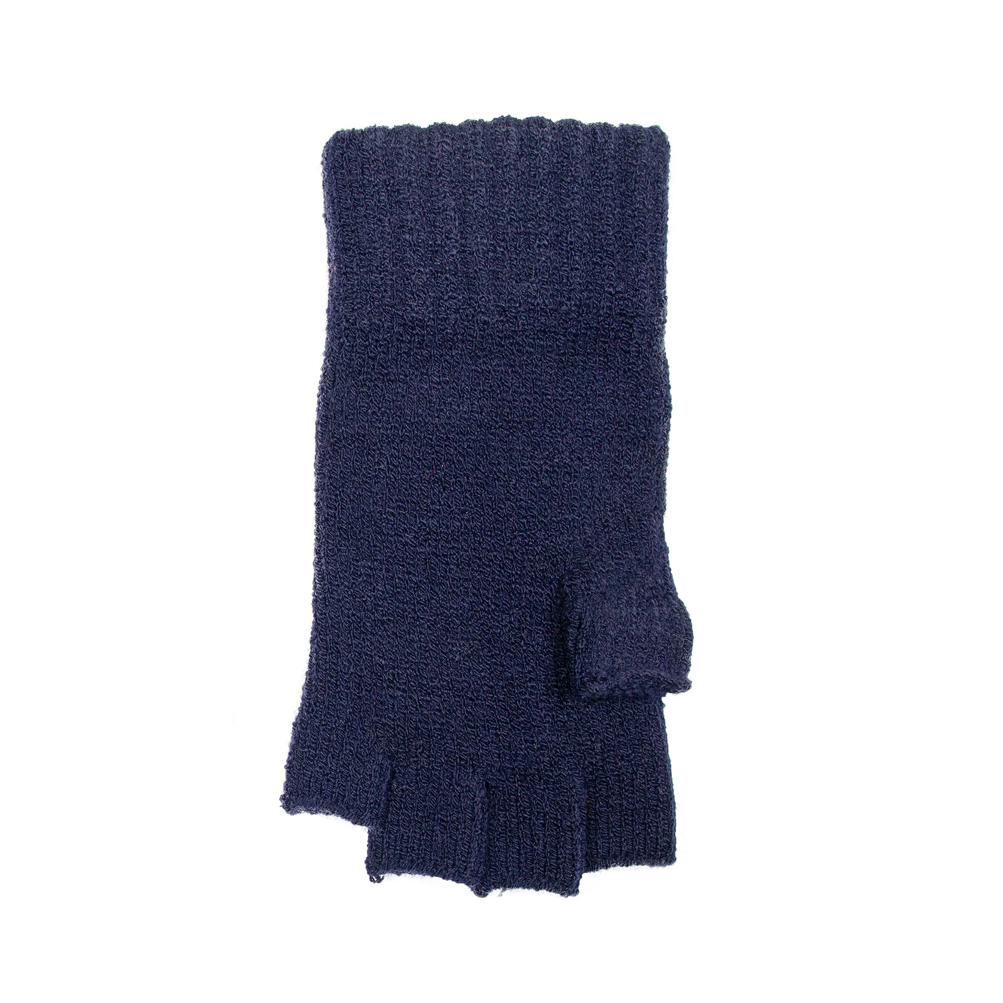 Women's Fingerless Cable Knit Gloves - Image 27
