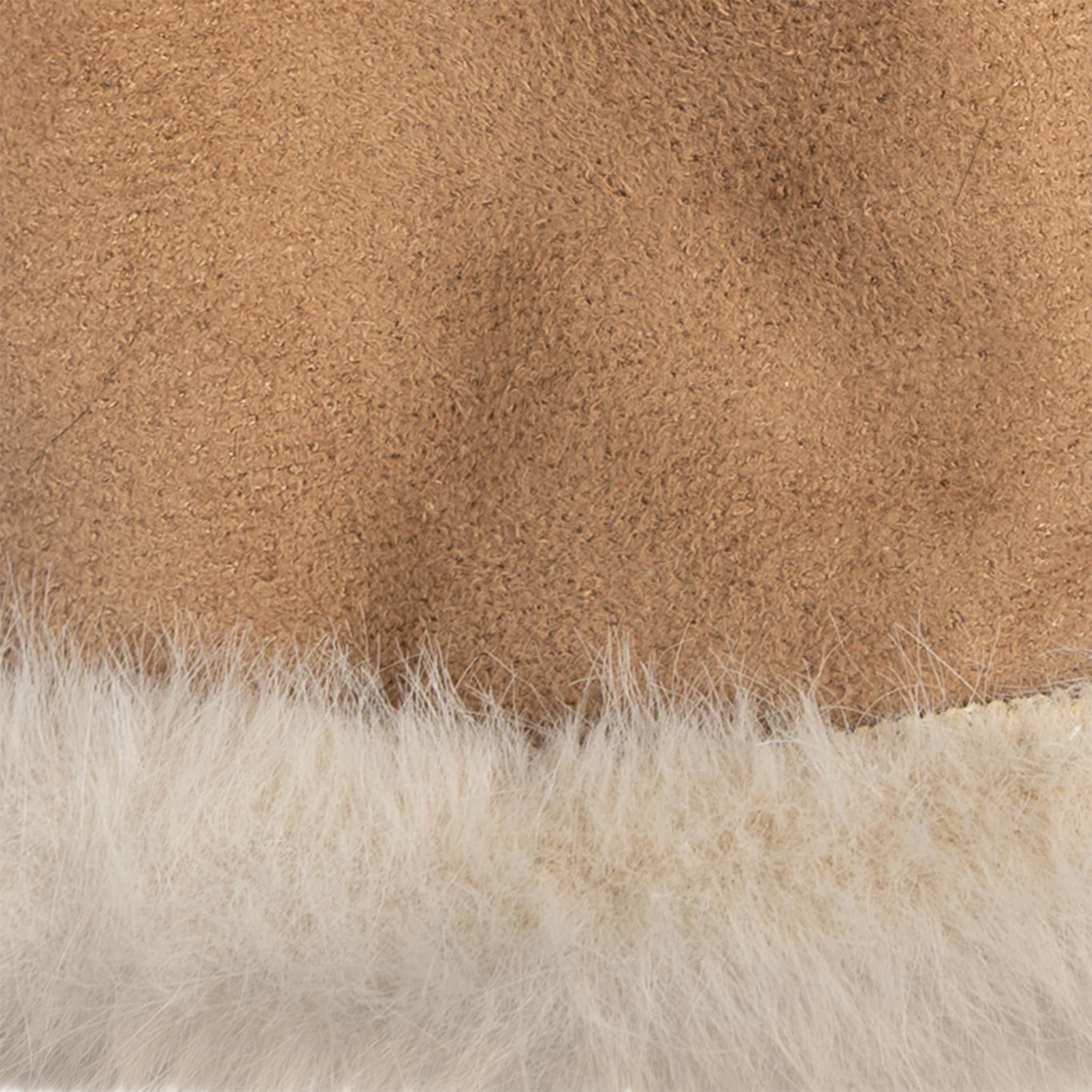Women's Fingerless Faux Fur-Lined Faux Suede Mittens - Image 32