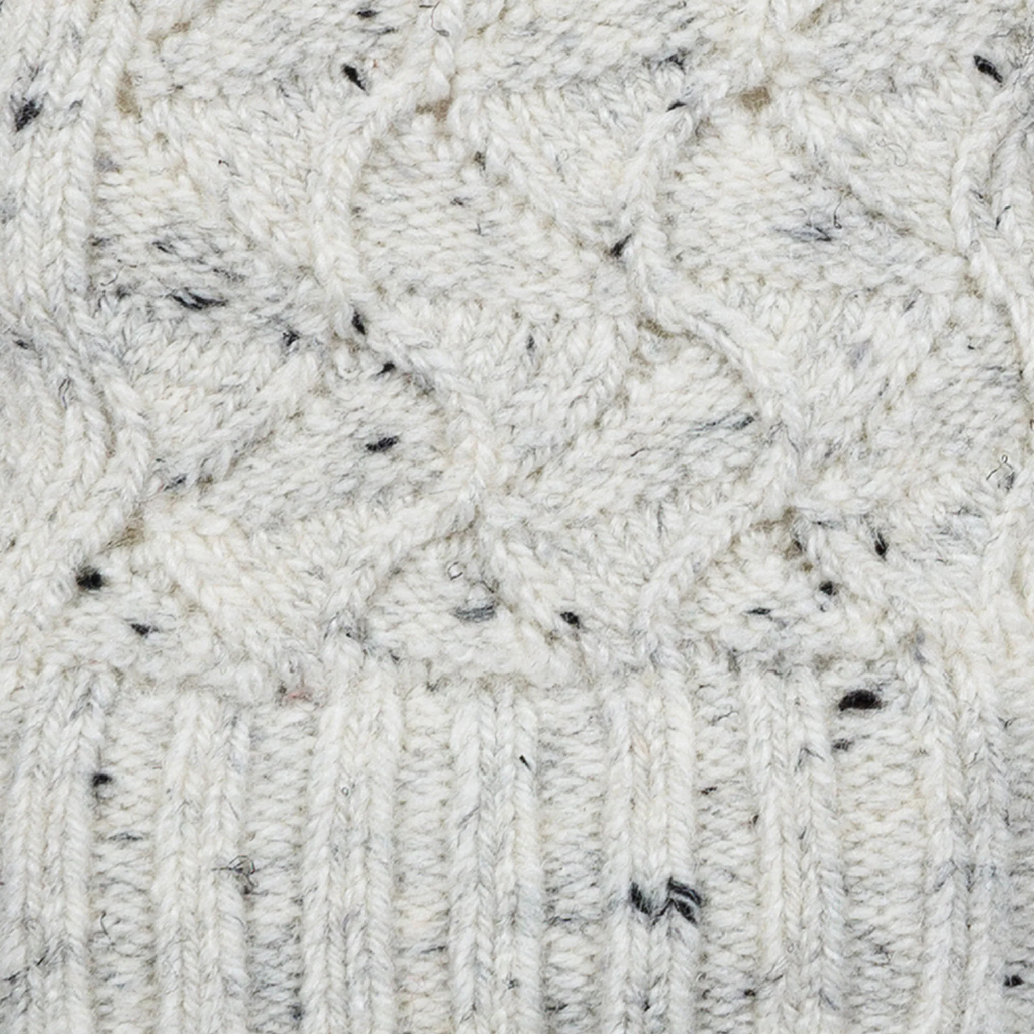 Women's Lace Knit Gloves with Marl Yarn - Image 51