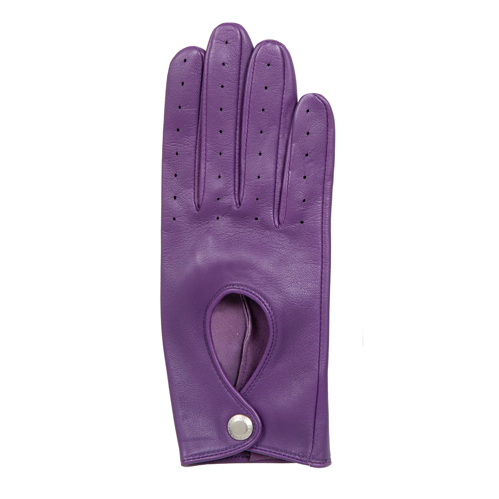 Women's Leather Driving Gloves - Image 51