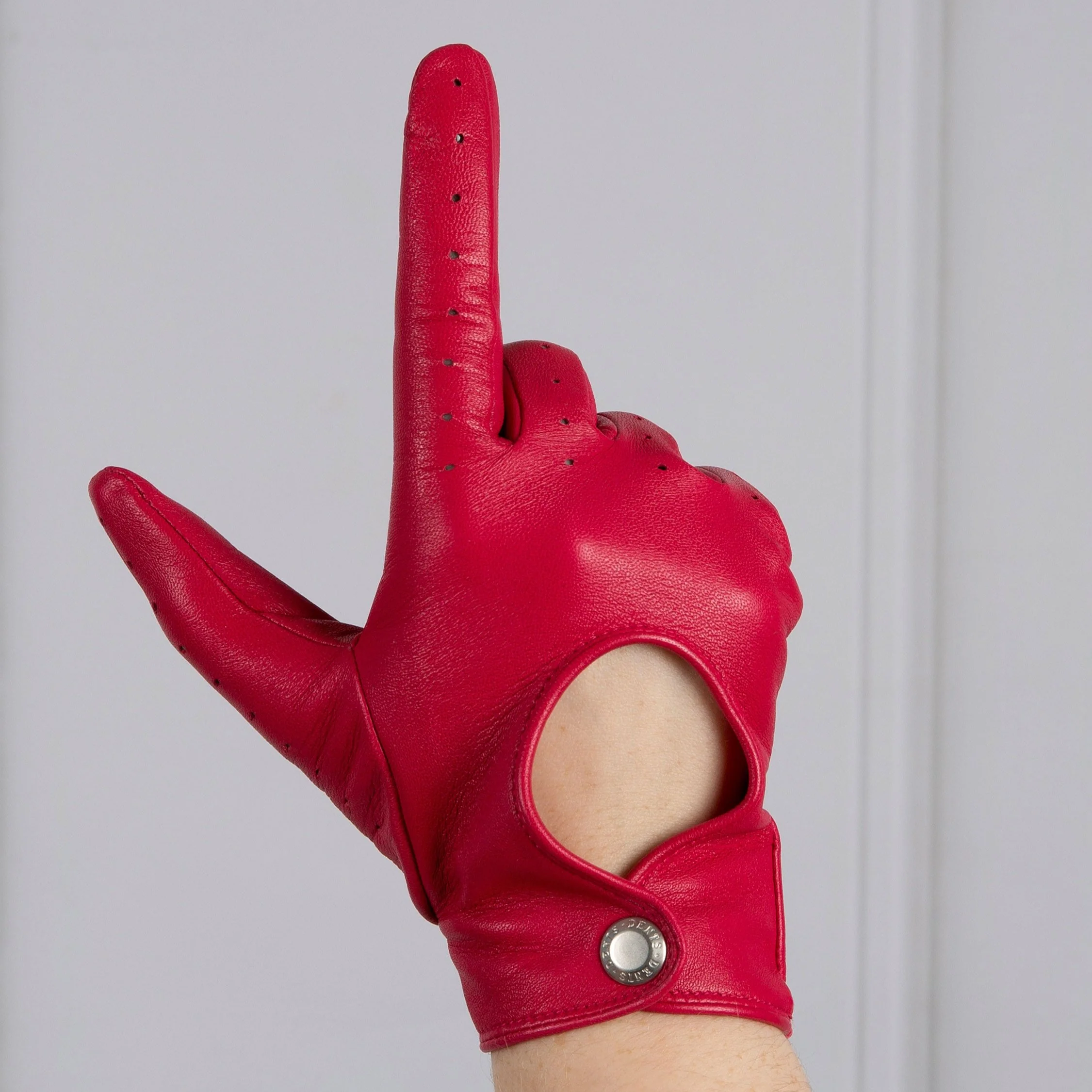 Women's Leather Driving Gloves - Image 94