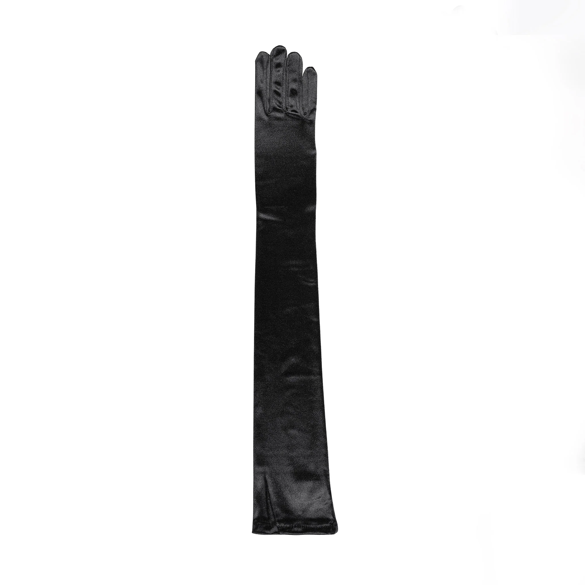 Women's Long Opera Satin Gloves - Image 18