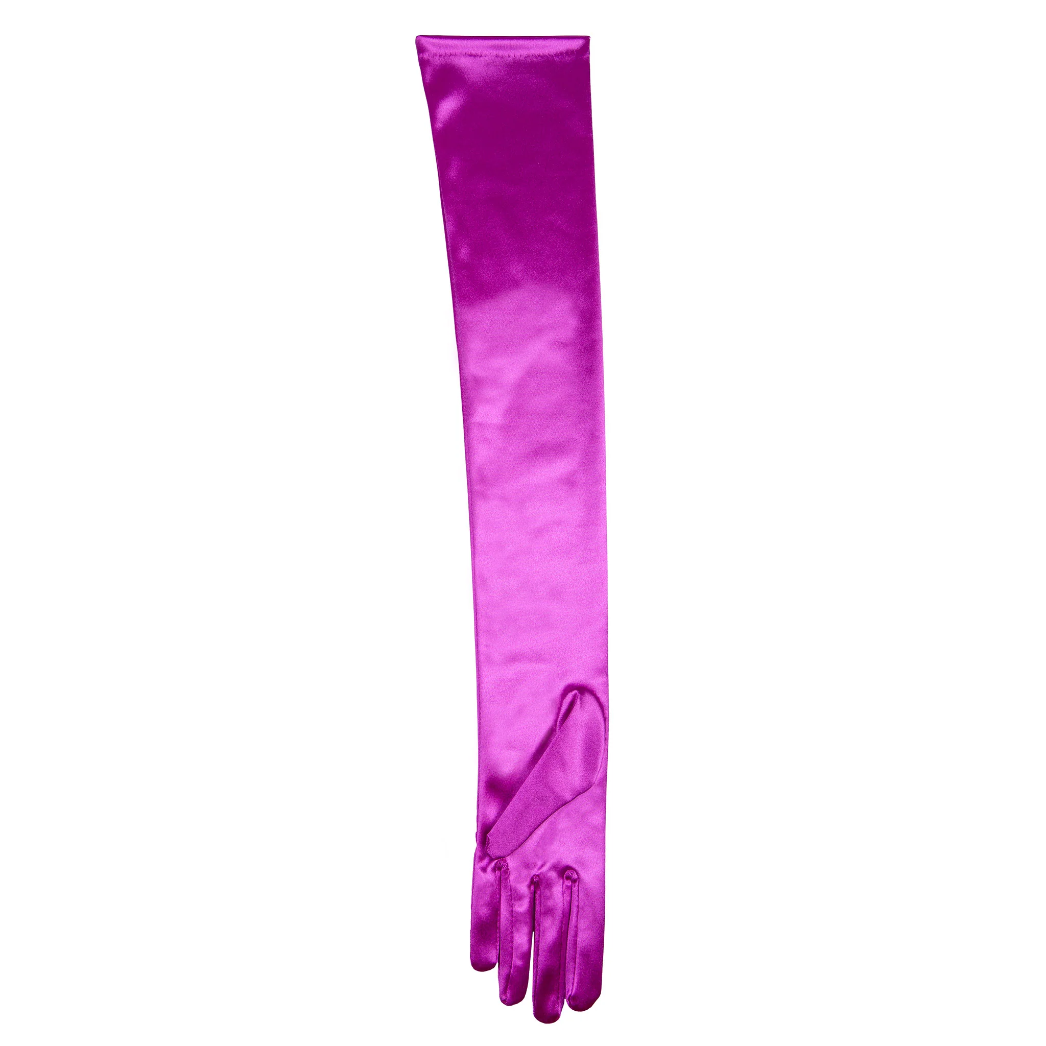 Women's Long Opera Satin Gloves - Image 180