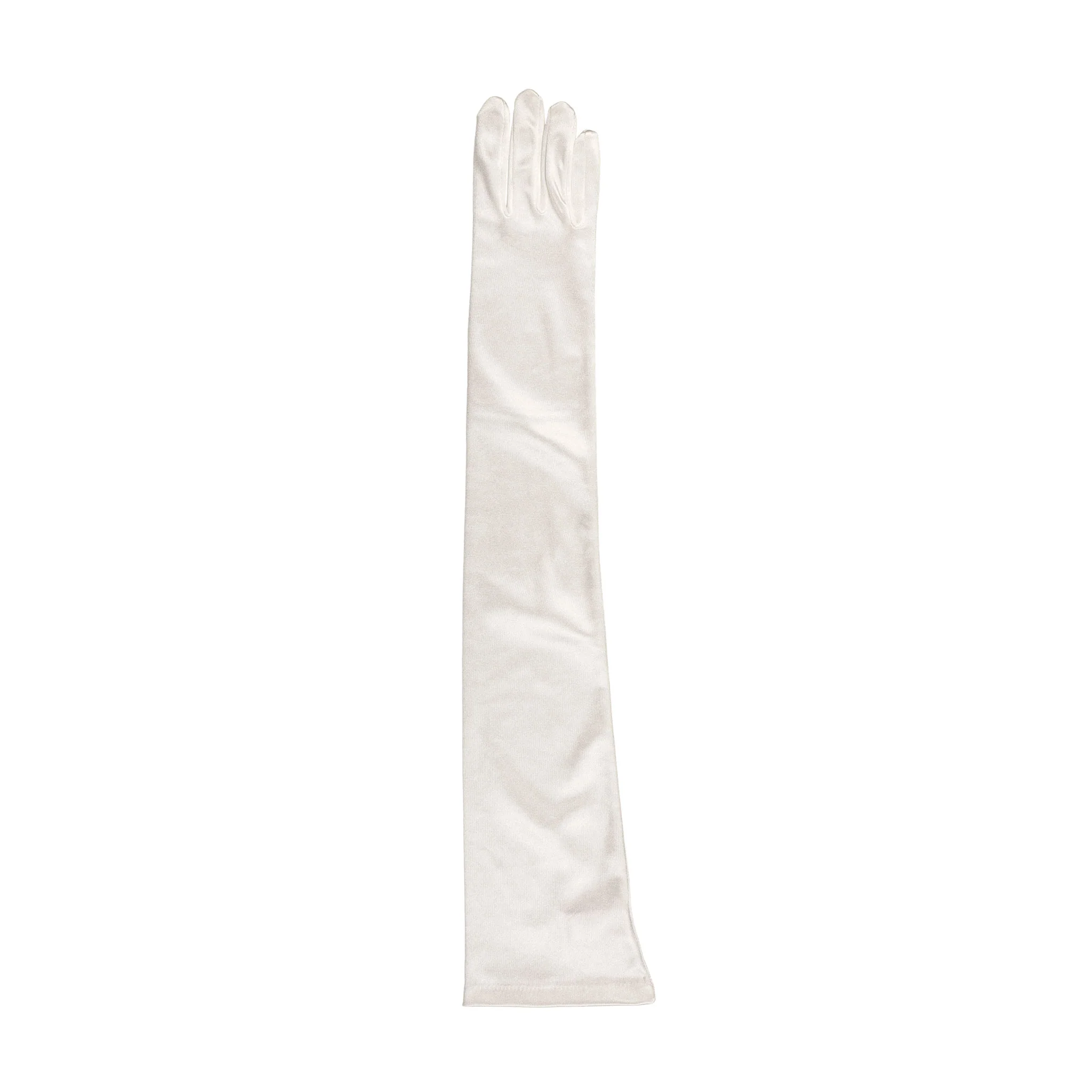 Women's Long Opera Satin Gloves - Image 6