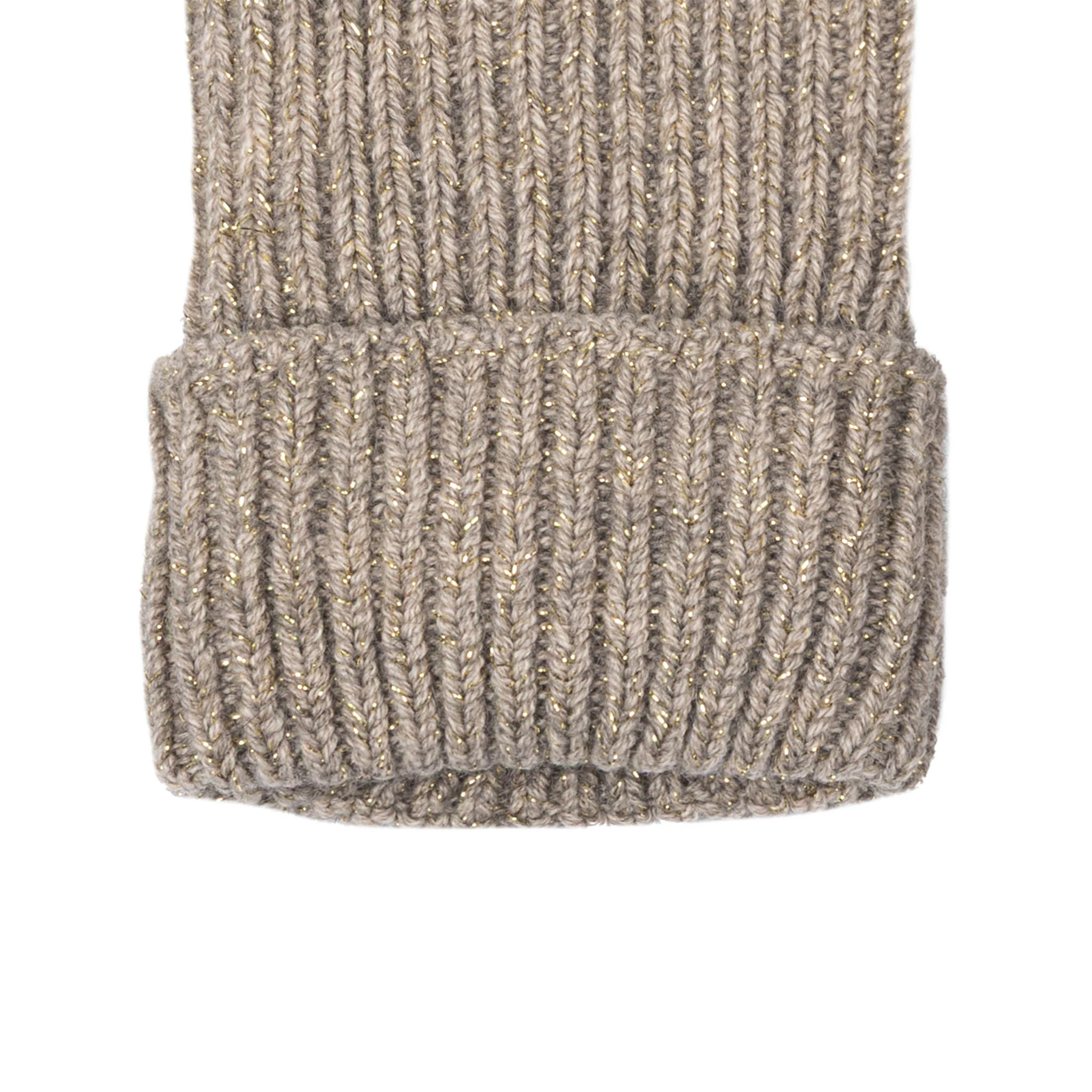 Women's Ribbed Knit Gloves with Metallic Yarn - Image 36